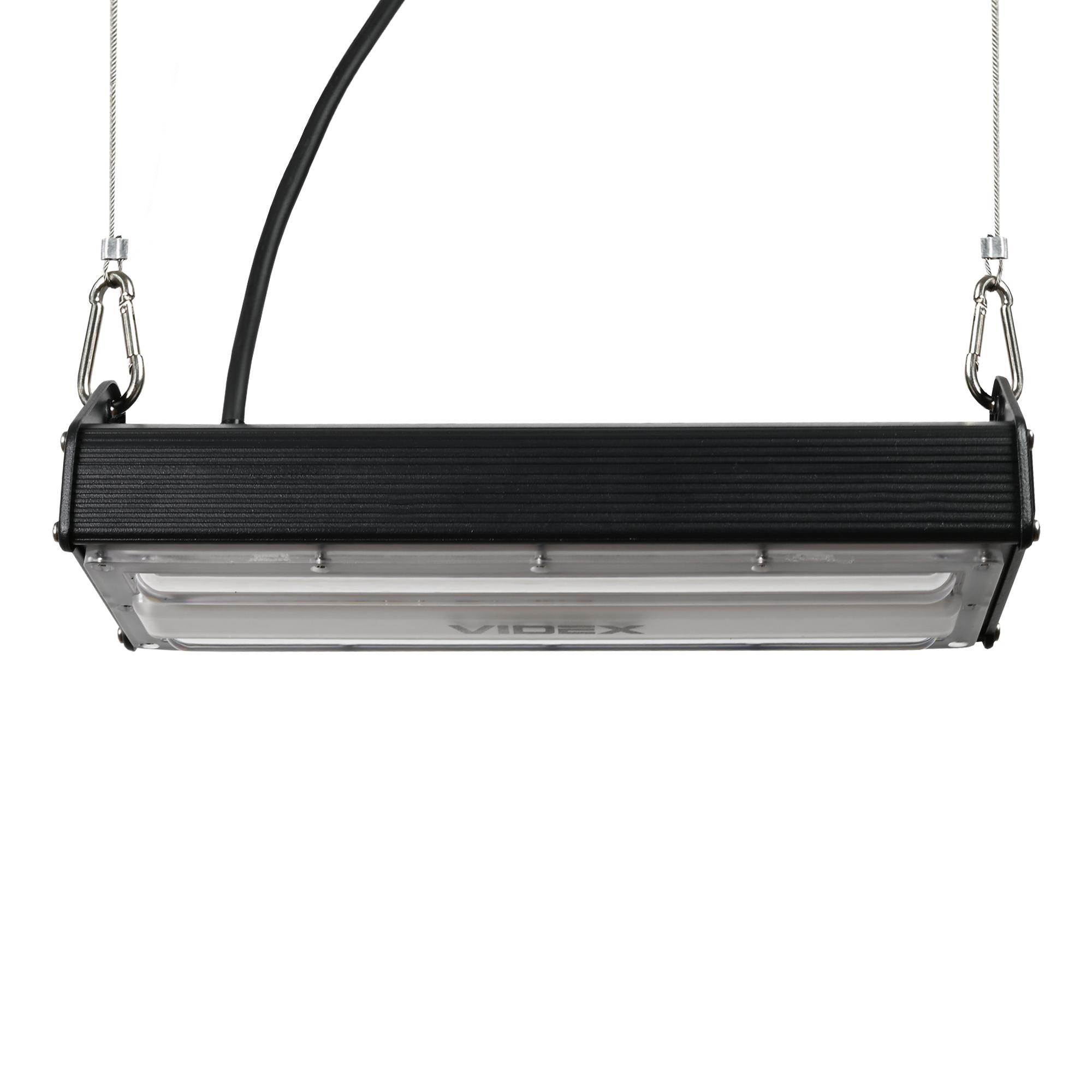 LED світильник висотний лінійний VIDEX HB022 50W 5000K 220V — фото 8 з 10