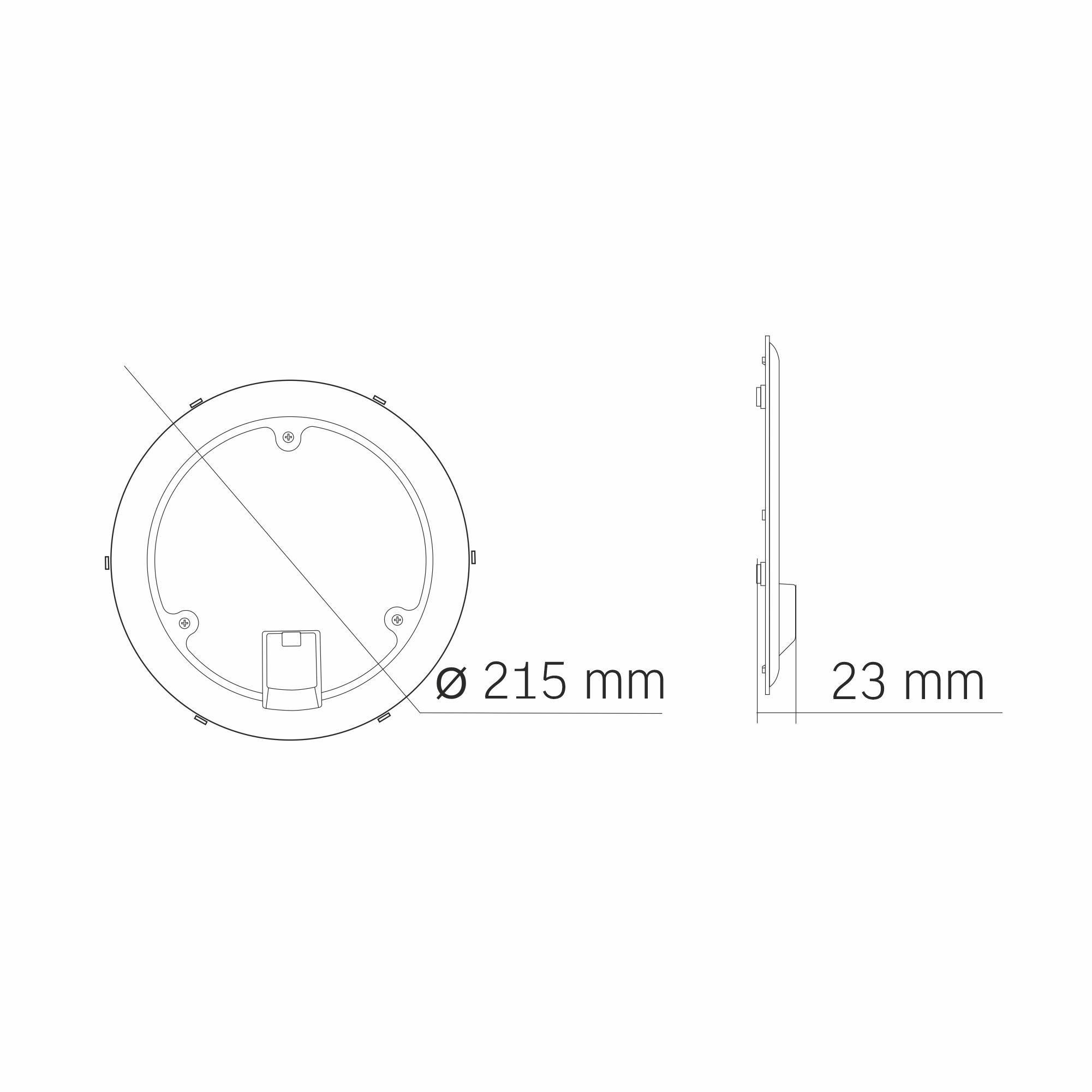LED модуль для світильників 24W 4000K VIDEX VL-MLC-244 — фото 8 з 8