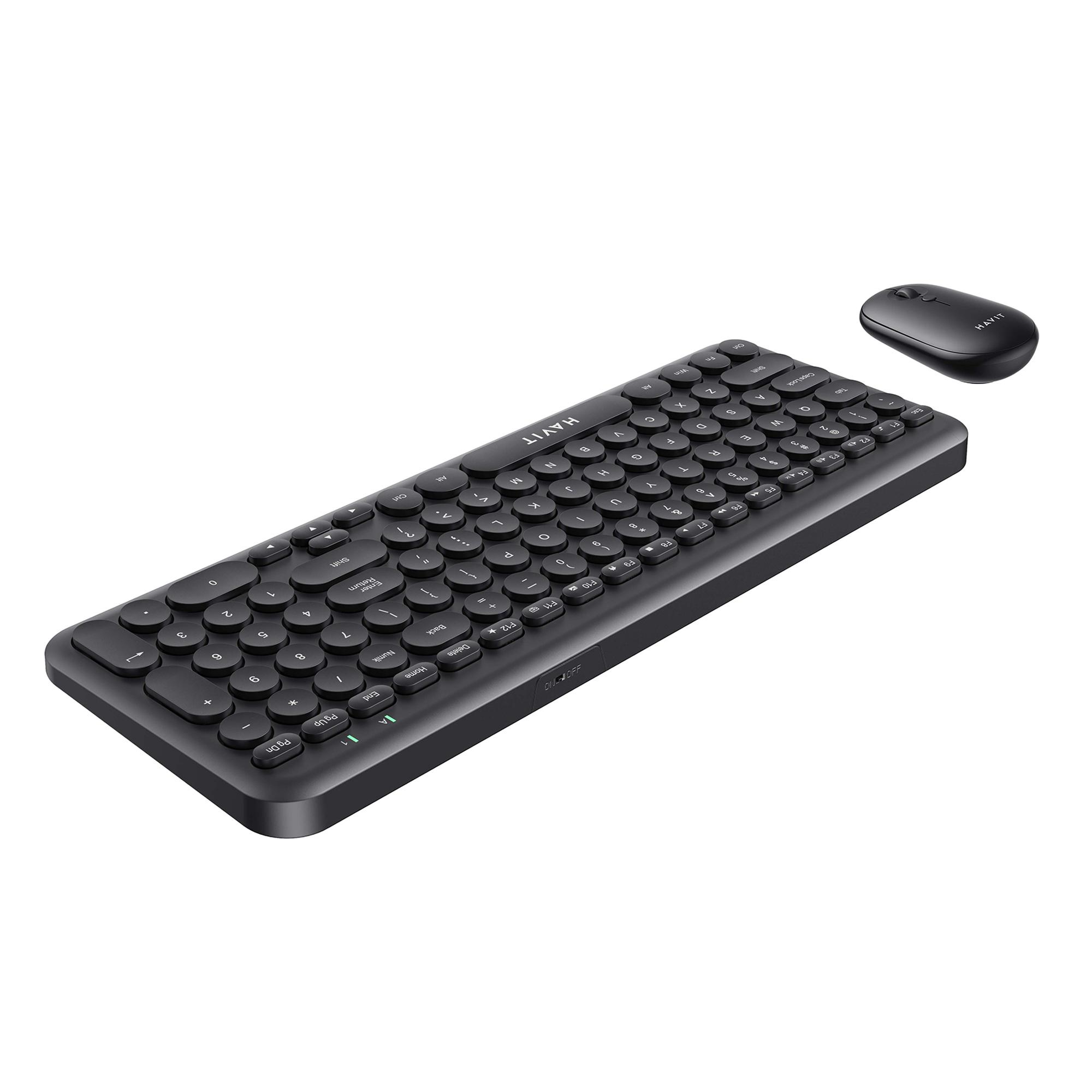 Набір бездротовий 2в1 HAVIT HV-KB254GCM (Клавіатура + Миша) — фото 5 з 6