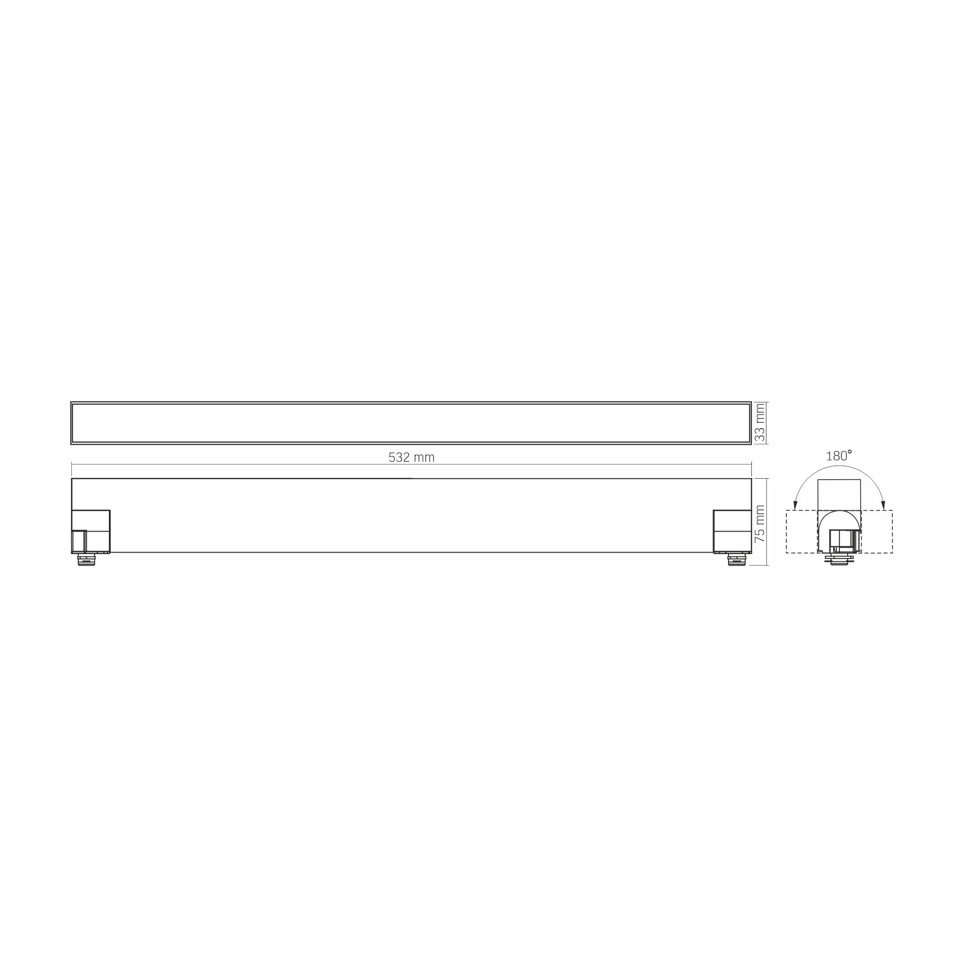 LED світильник трековий VIDEX TR05 30W 4100K 220V чорний — фото 7 з 7