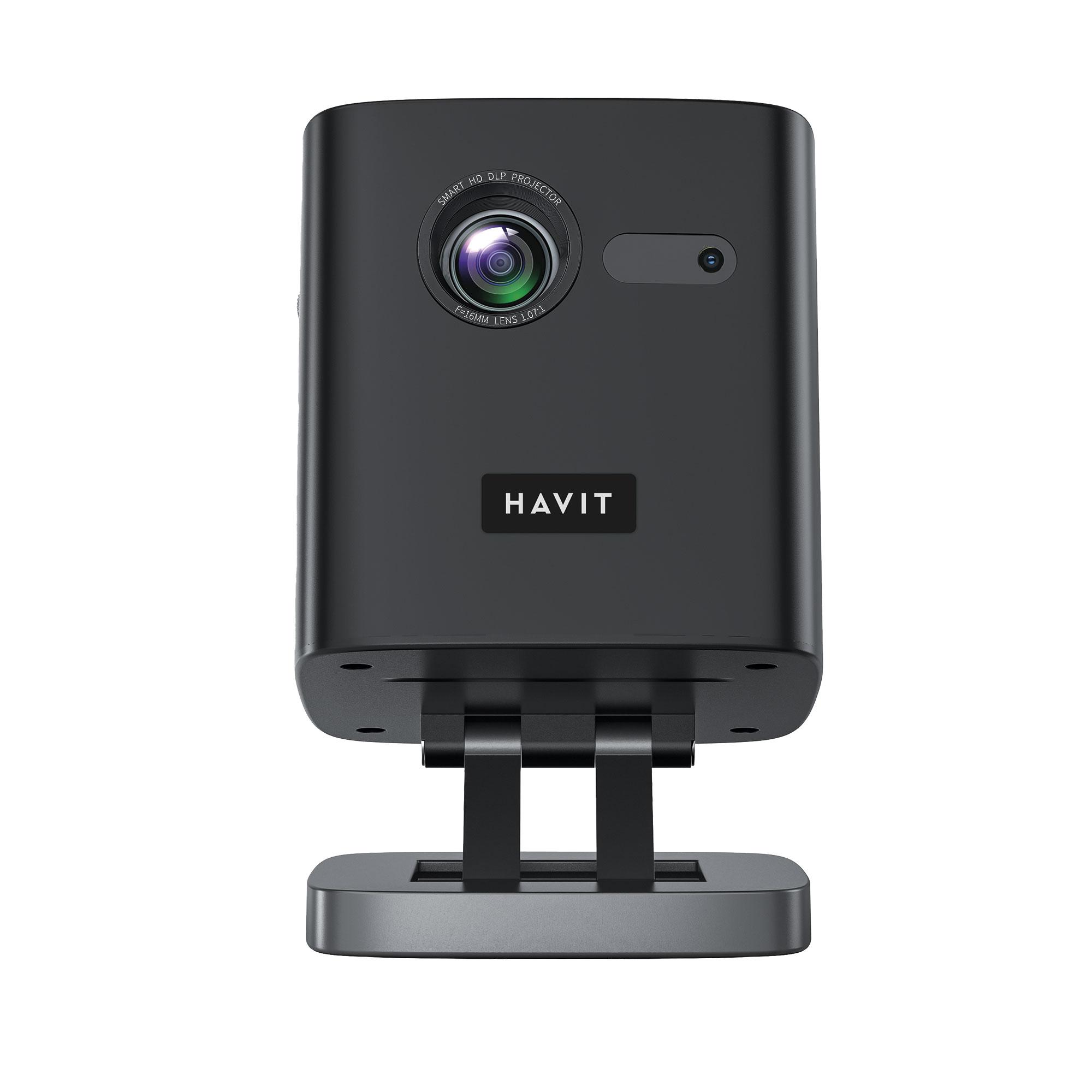 Портативний мультимедійний проектор HAVIT HV-PJ218 PRO — фото 2 з 4