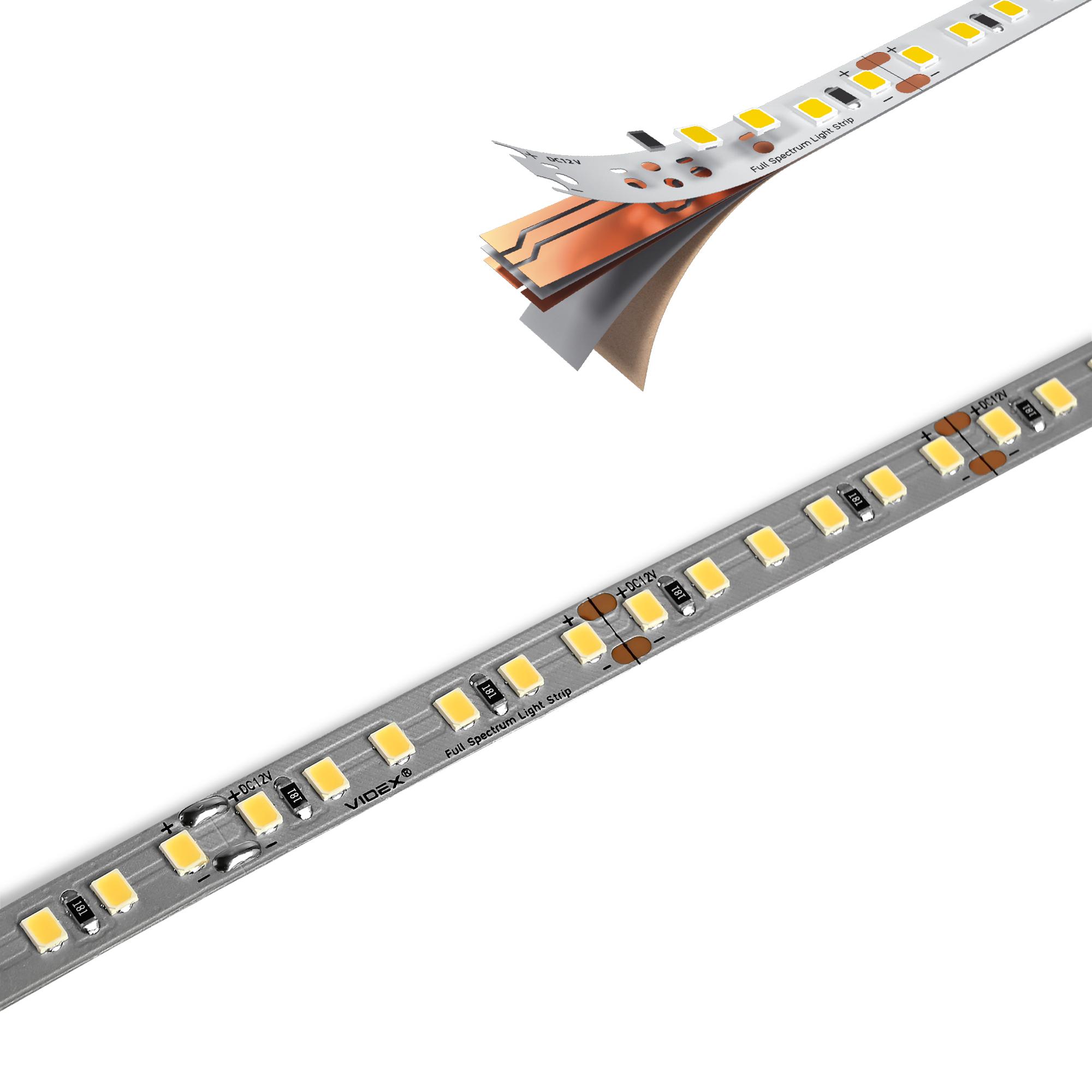 LED стрічка VIDEX DC12V 120W 10M 6000K Ra98 IP20 (VL-LST28144-12126-B10) — фото 3 з 6