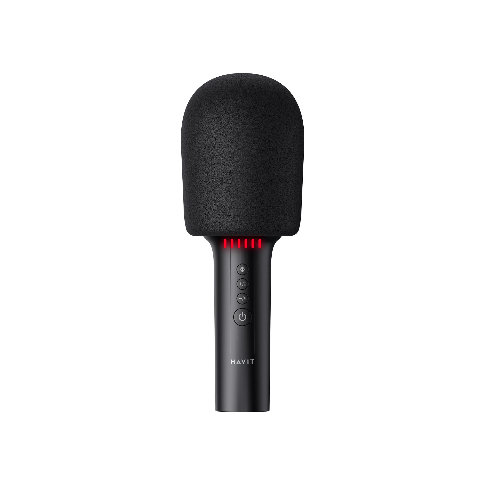 Портативний караоке мікрофон HAVIT HV-SK851BT 5W Black — фото 2 з 5