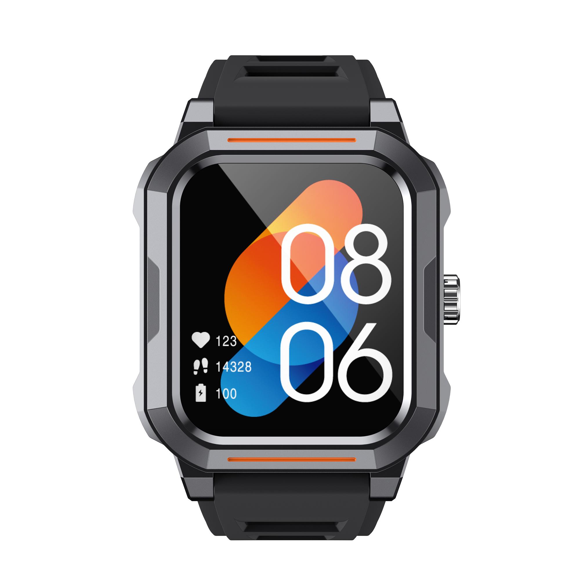 Смарт годинник HAVIT HV-M9040S IP67 Bluetooth Call Black — фото 2 з 6