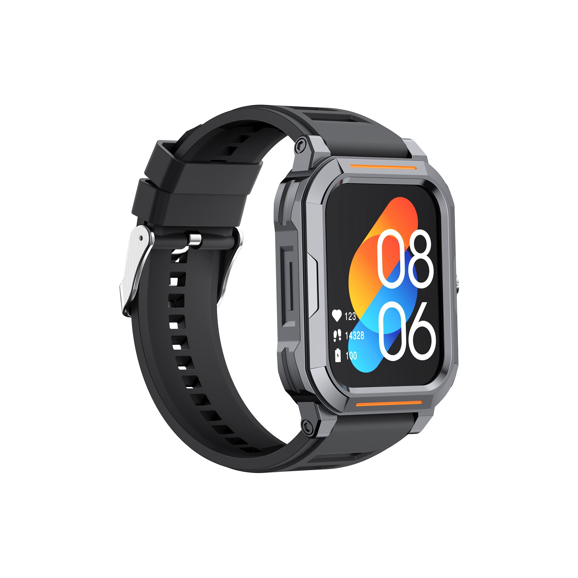 Смарт годинник HAVIT HV-M9040S IP67 Bluetooth Call Black — фото 5 з 6