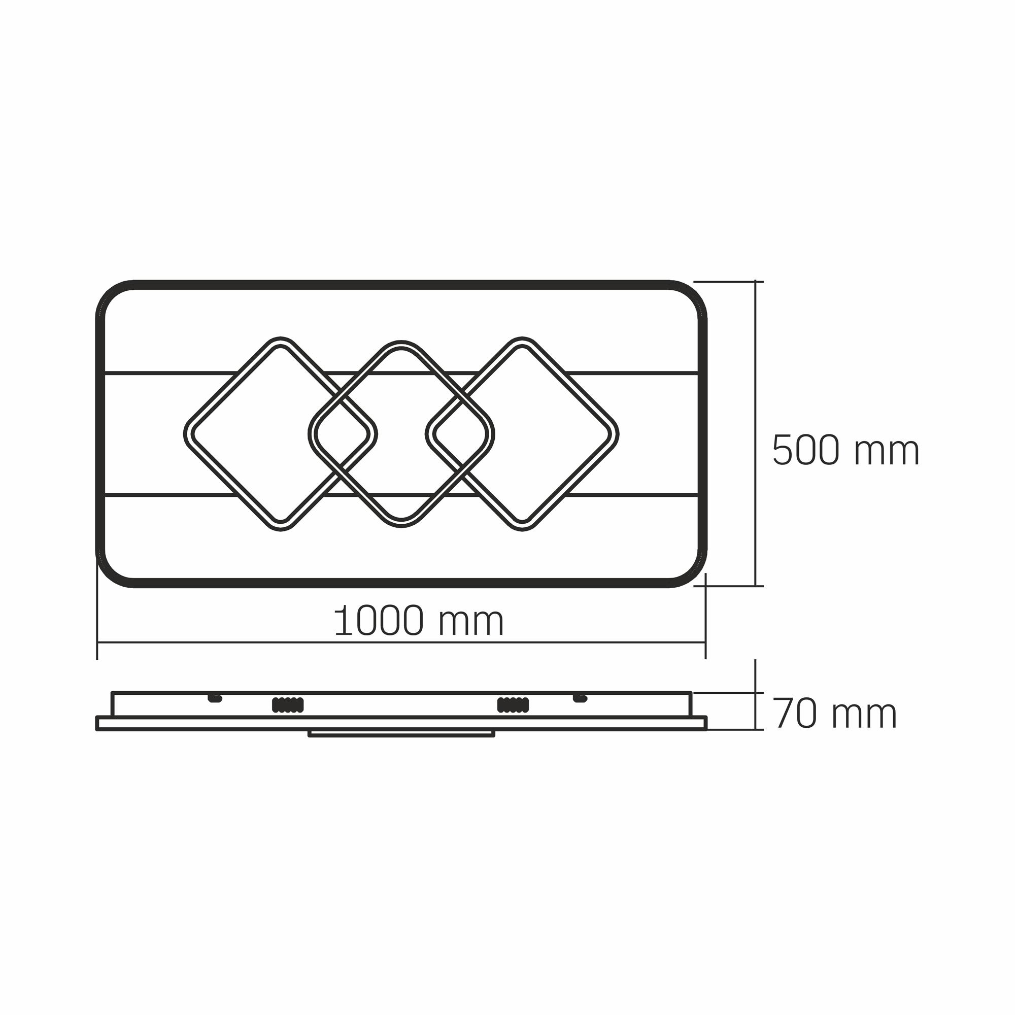 LED світильник функціональний VIDEX DECORA 80W VL-CLD-998-TT — фото 3 з 3