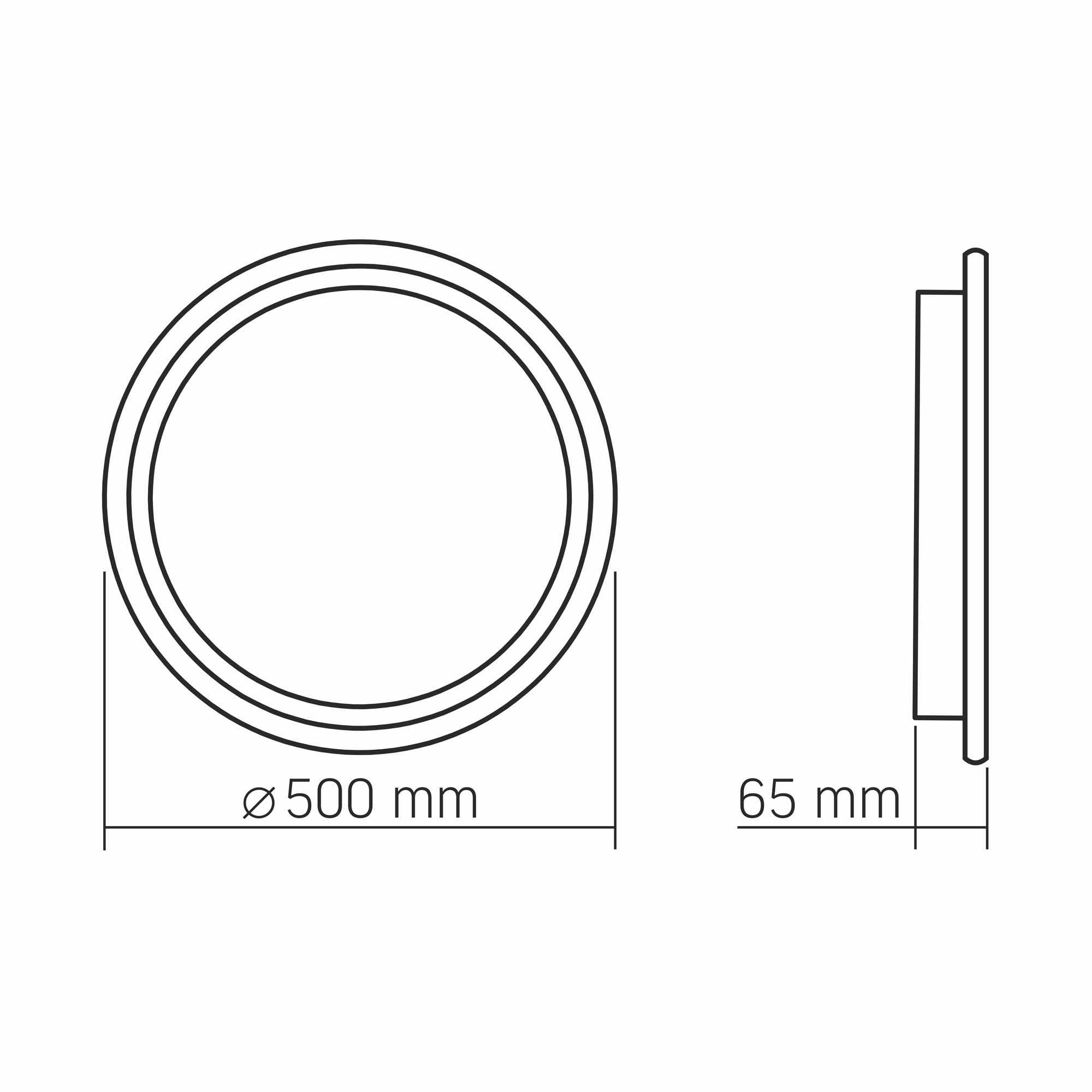 LED світильник функціональний VIDEX DECORA 56W VL-CLD-994-BZ — фото 3 з 3