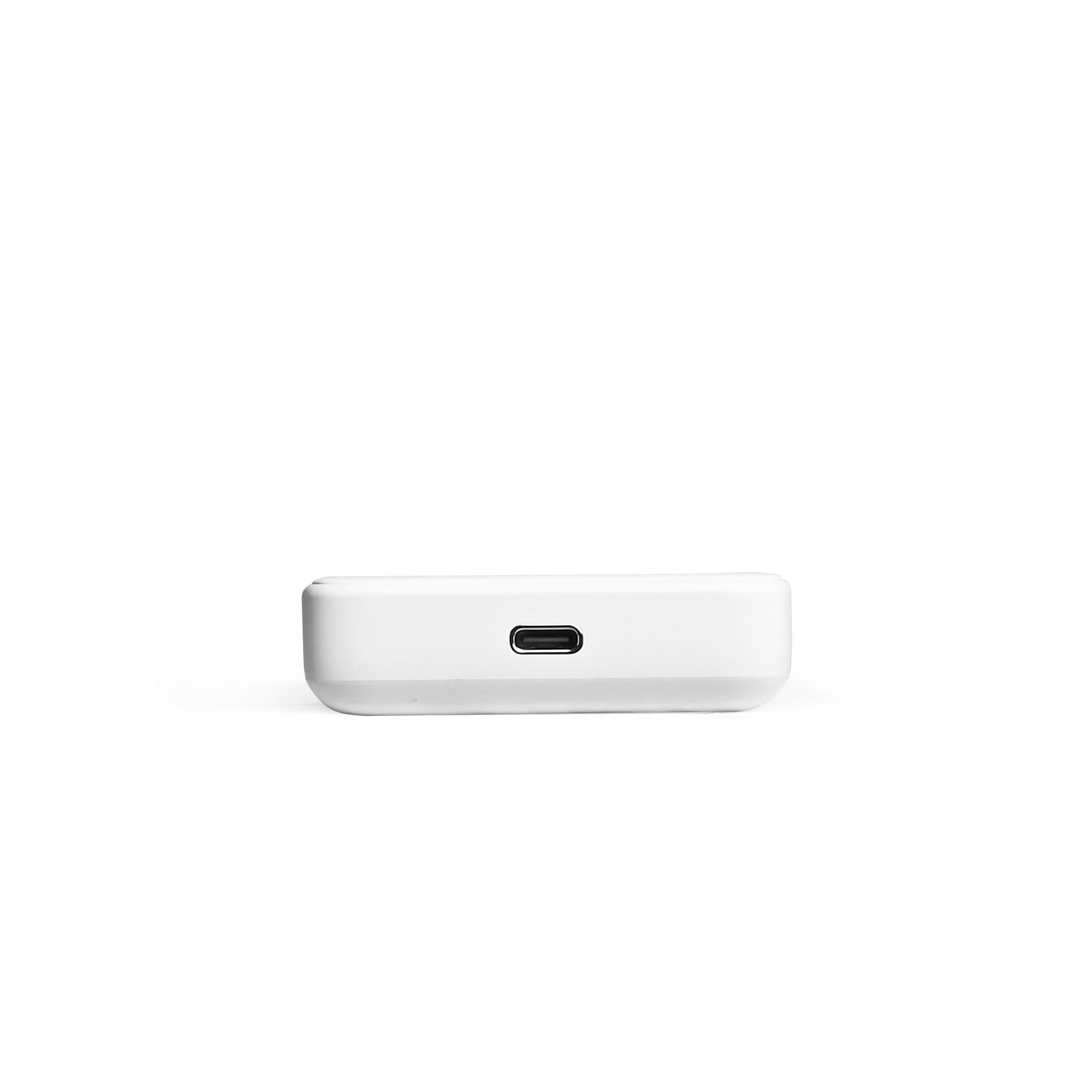 Повербанк з бездротовою зарядкою 10000mAh VIDEX VPB-331 PD20W White — фото 4 з 10