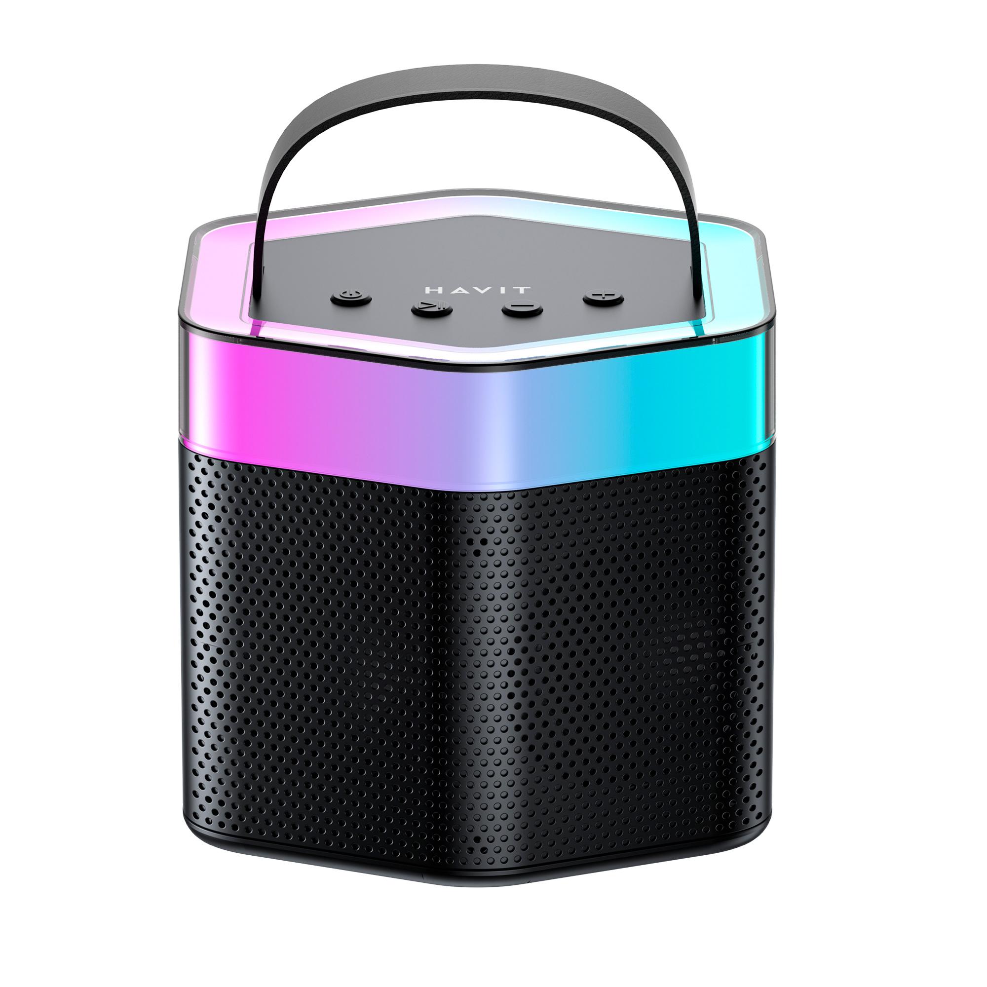 Портативна колонка з караоке HAVIT HV-SK895BT 6W RGB Black — фото 2 з 4