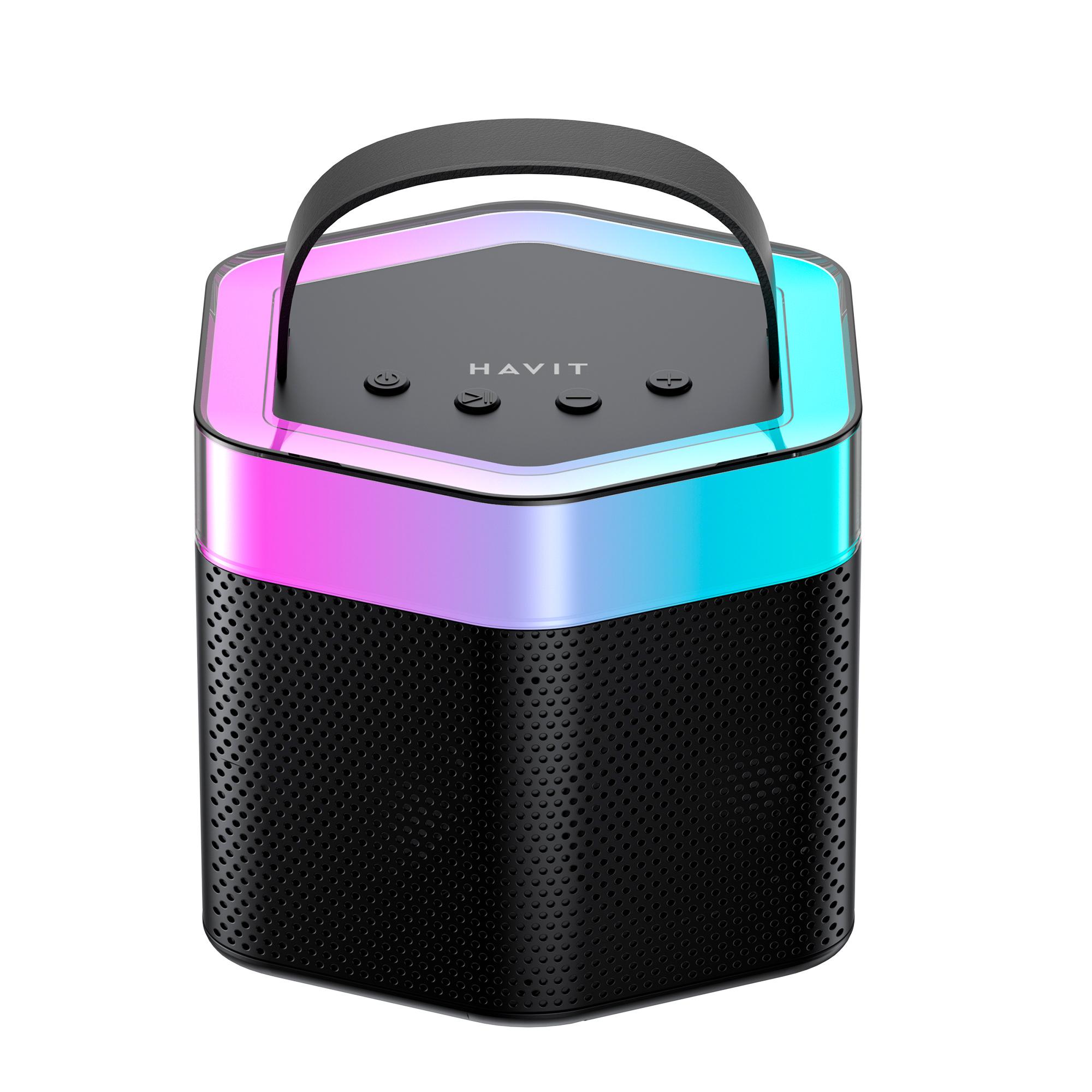 Портативна колонка з караоке HAVIT HV-SK895BT 6W RGB Black — фото 1 з 4