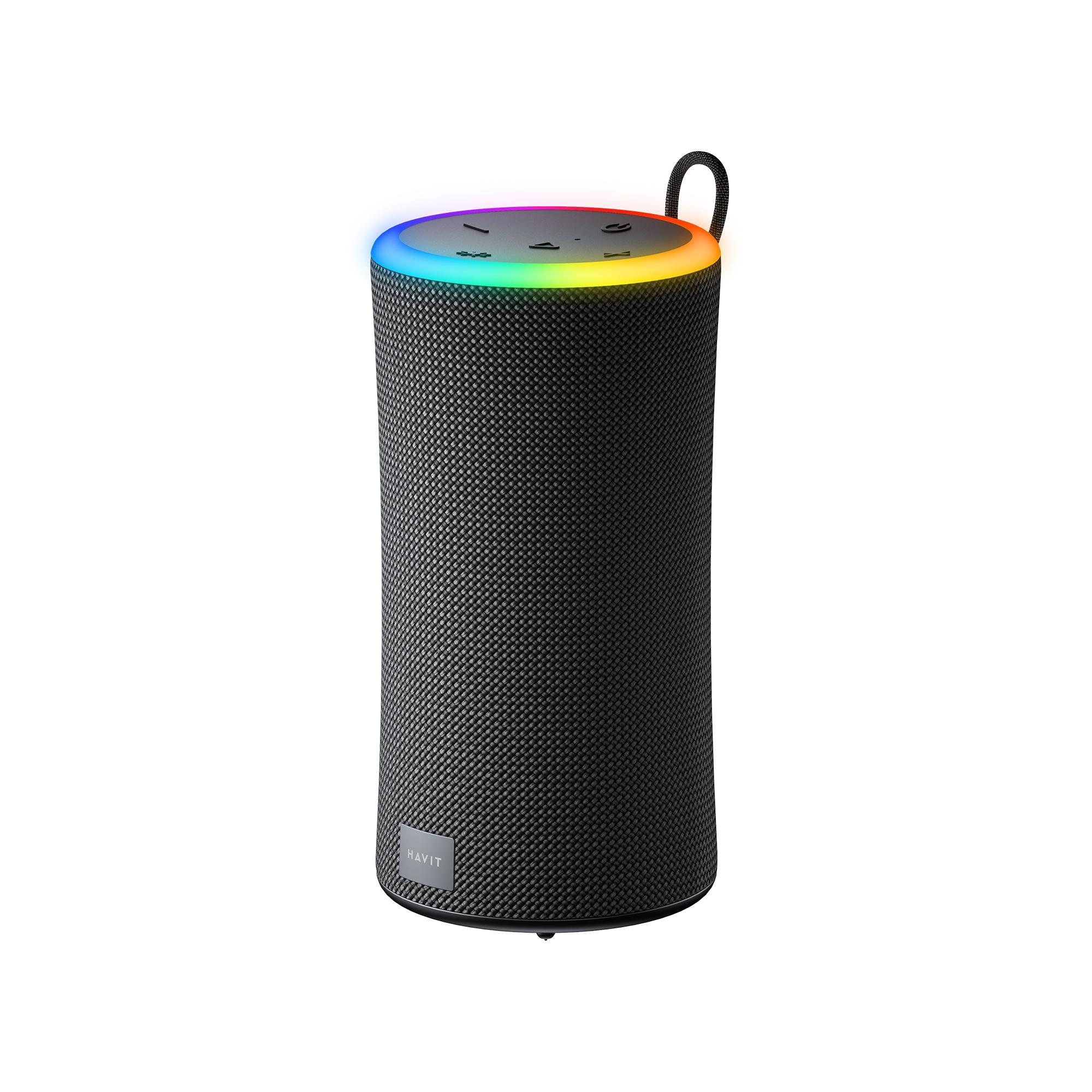 Портативна колонка HAVIT HV-SK833BT 20W RGB Black — фото 2 з 5