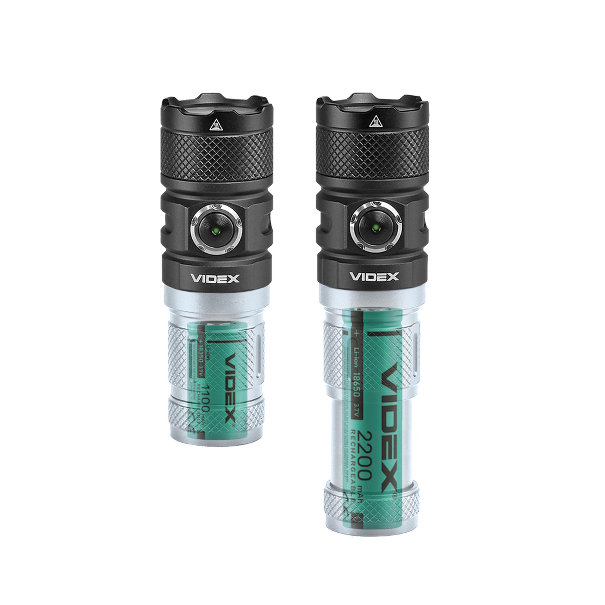 Портативний світлодіодний ліхтарик VIDEX VLF-A298 1500Lm 5000K — фото 5 з 12