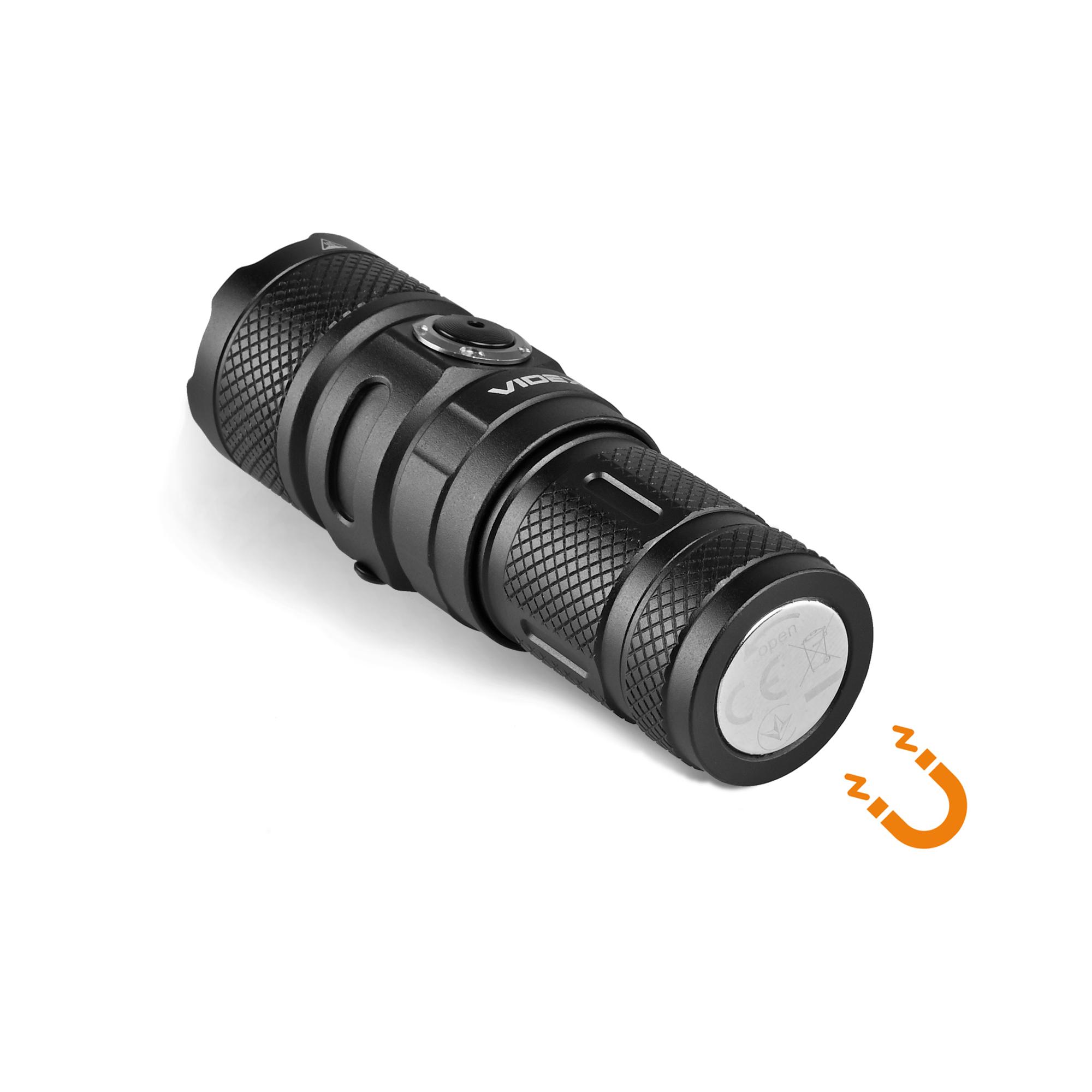 Портативний світлодіодний ліхтарик VIDEX VLF-A298 1500Lm 5000K — фото 10 з 12