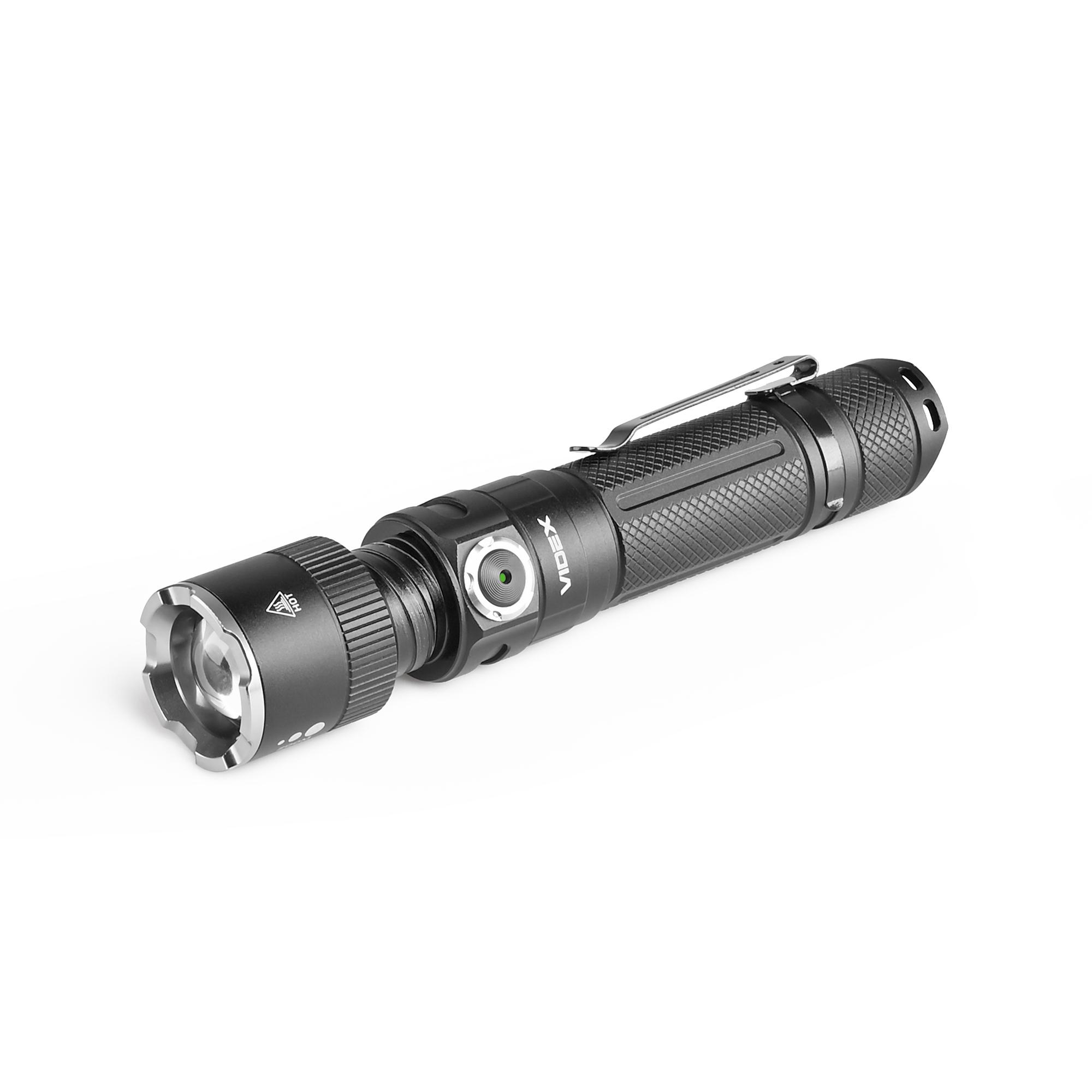 Портативний світлодіодний ліхтарик VIDEX VLF-A231Z 1500Lm 5000K — фото 13 з 16