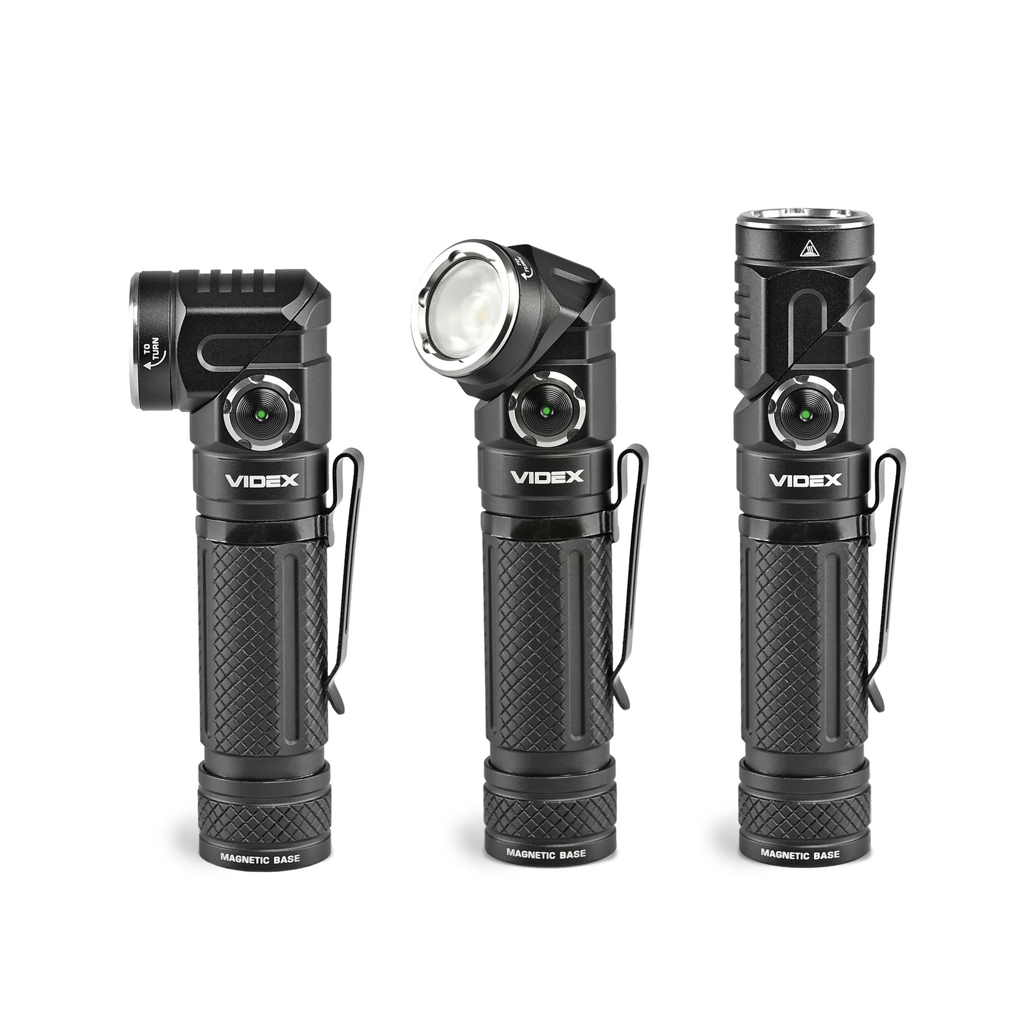 Портативний світлодіодний ліхтарик VIDEX VLF-A232R 1000Lm 5000K — фото 5 з 18