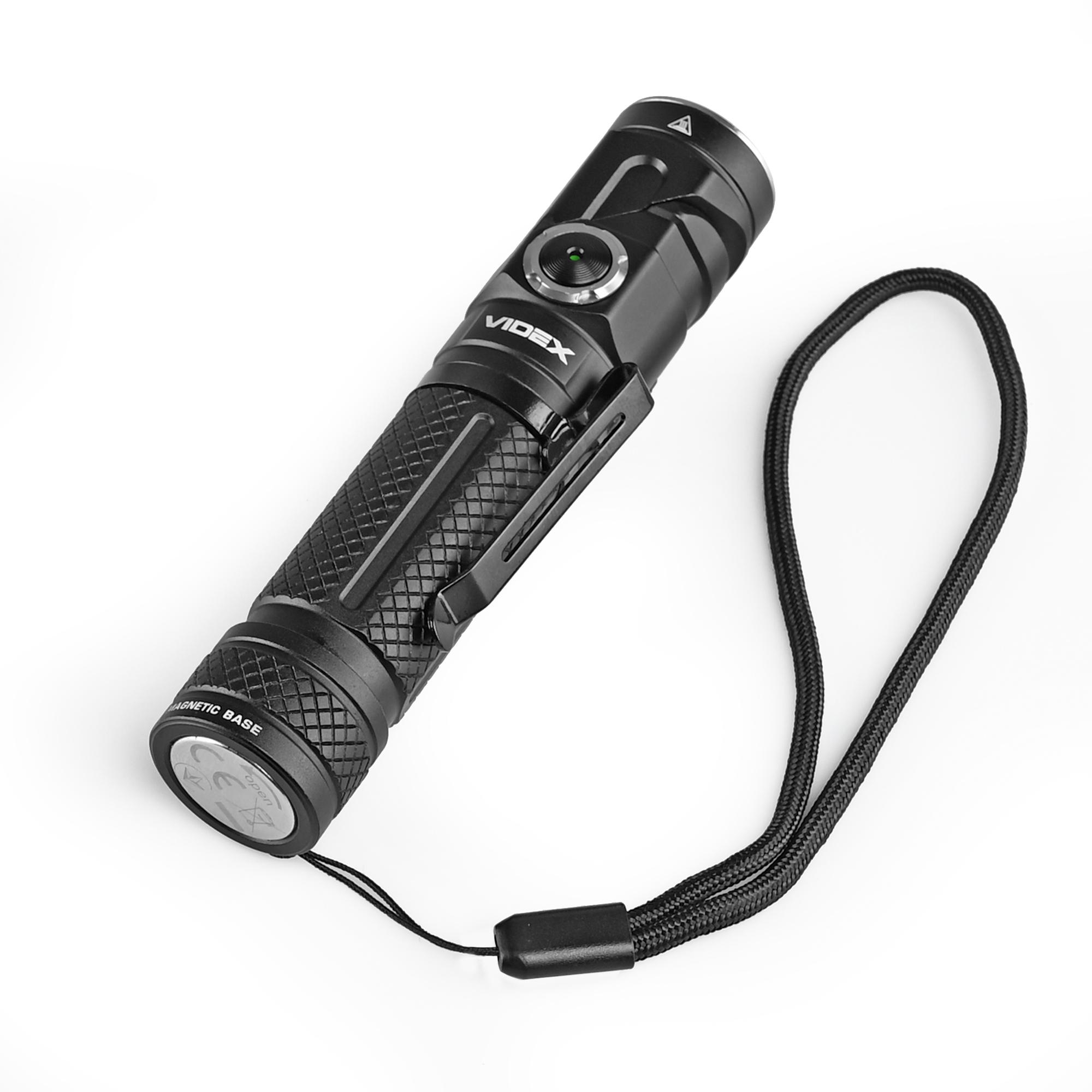 Портативний світлодіодний ліхтарик VIDEX VLF-A232R 1000Lm 5000K — фото 11 з 18