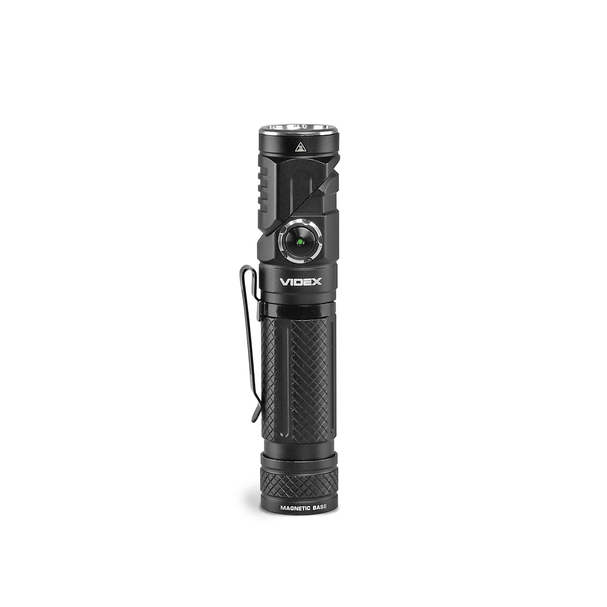 Портативний світлодіодний ліхтарик VIDEX VLF-A232R 1000Lm 5000K — фото 2 з 18