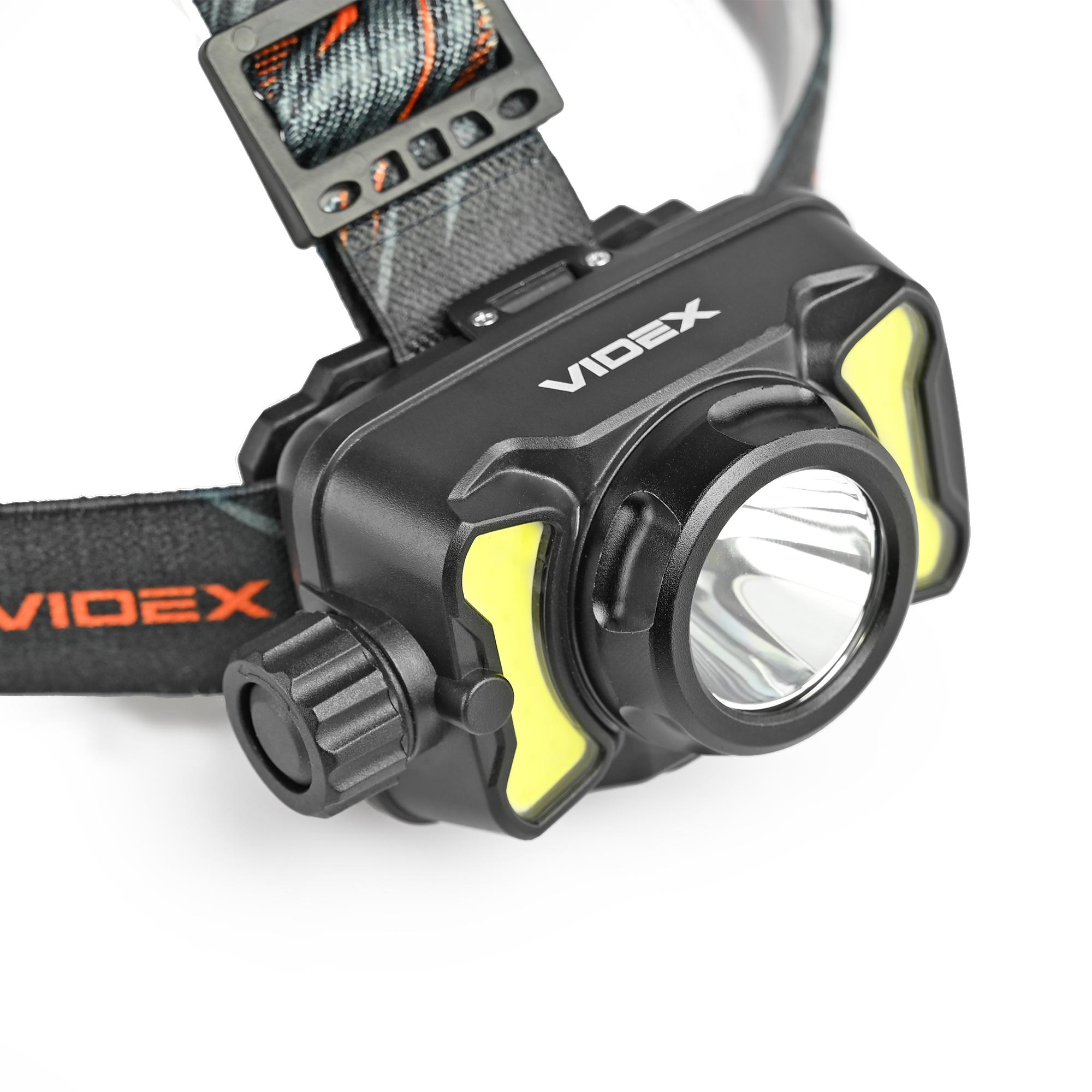 Налобний світлодіодний ліхтарик VIDEX VLF-H147 700Lm 5000K — фото 3 з 18
