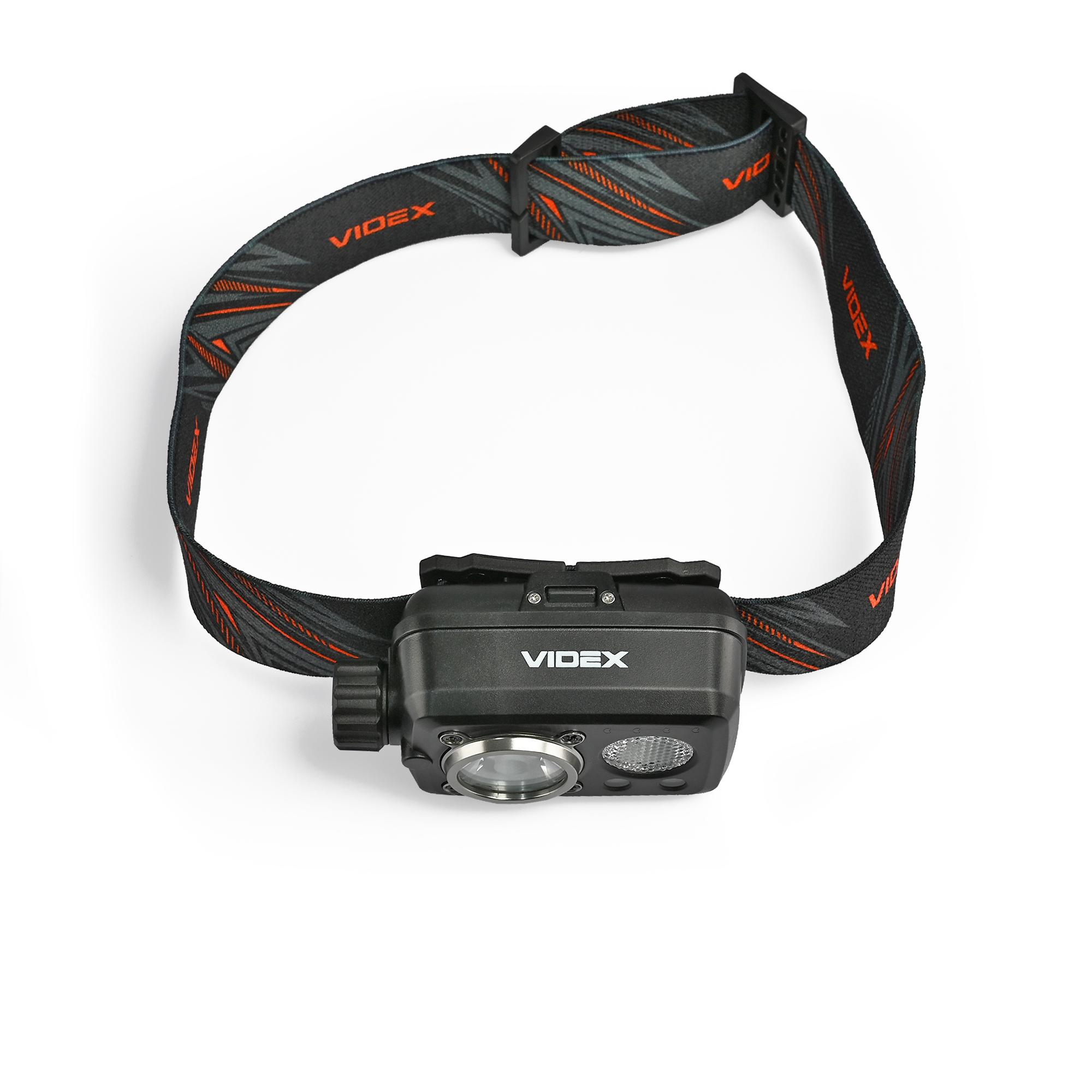 Налобний світлодіодний ліхтарик VIDEX VLF-H189 600Lm 5000K — фото 11 з 19