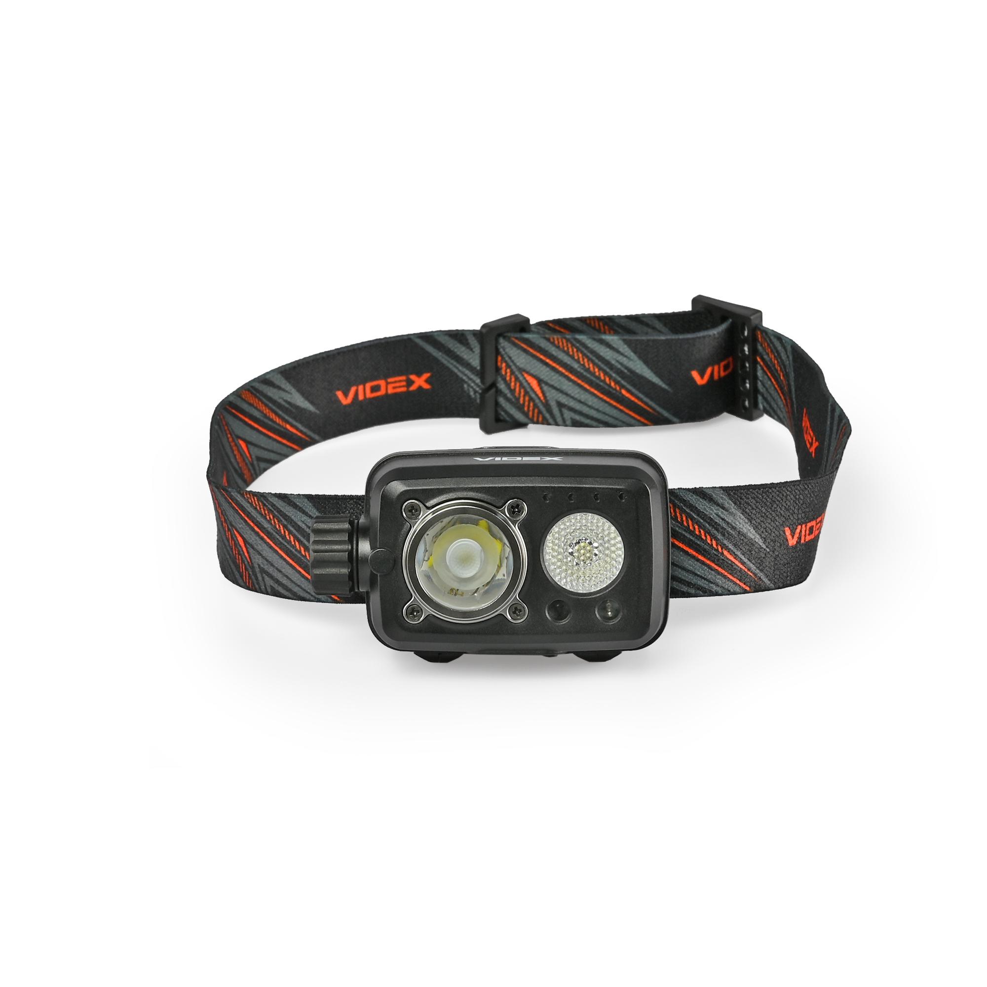 Налобний світлодіодний ліхтарик VIDEX VLF-H189 600Lm 5000K — фото 10 з 19