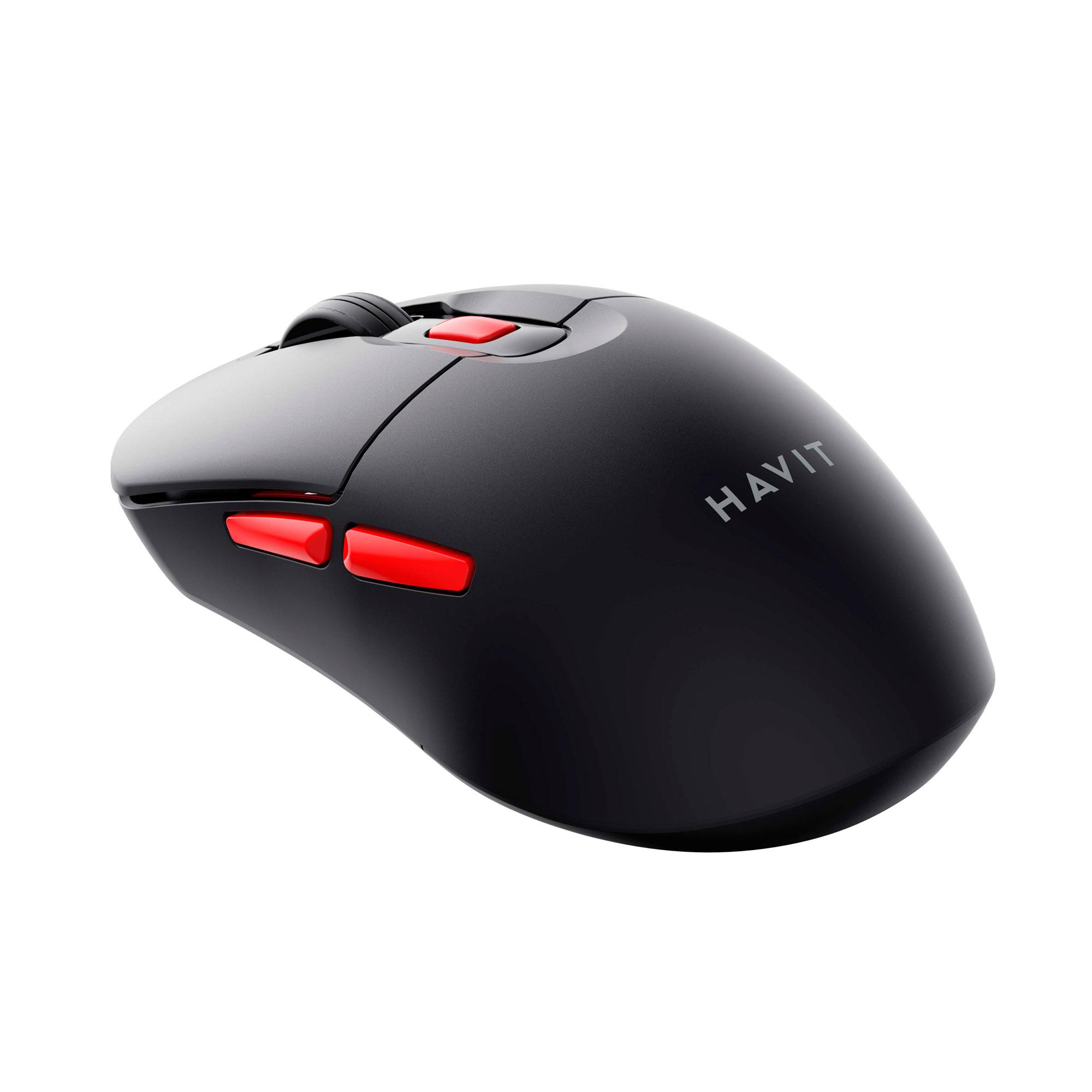 Бездротова миша дворежимна HAVIT HV-MS59WB Black (2.4GHz + BT5.0) — фото 5 з 5