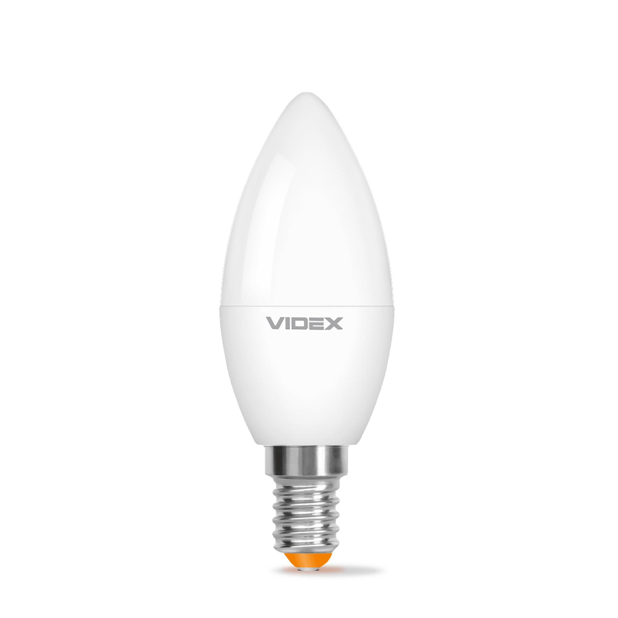 LED лампа VIDEX C37h 4.9W E14 4100K — фото 2 з 3