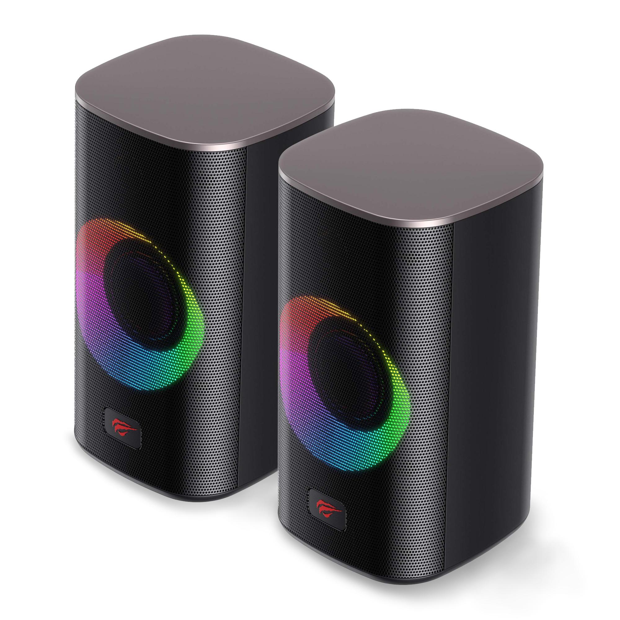 Стерео колонки ігрові HAVIT HV-SK212SE USB RGB Black — фото 4 з 4