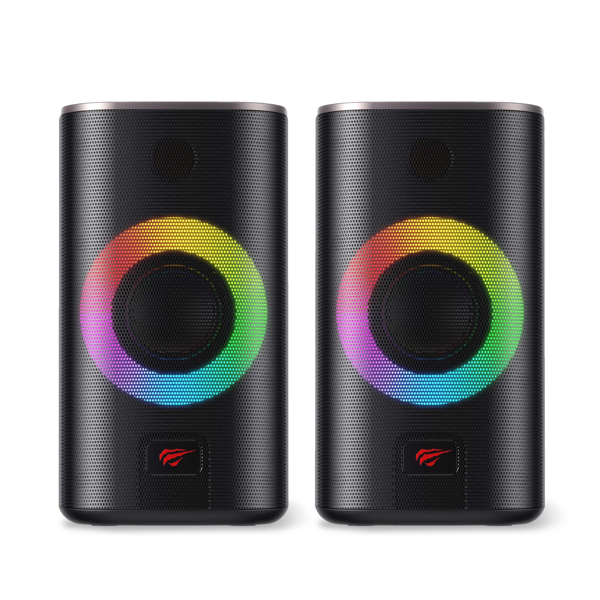 Стерео колонки ігрові HAVIT HV-SK212SE USB RGB Black — фото 2 з 4