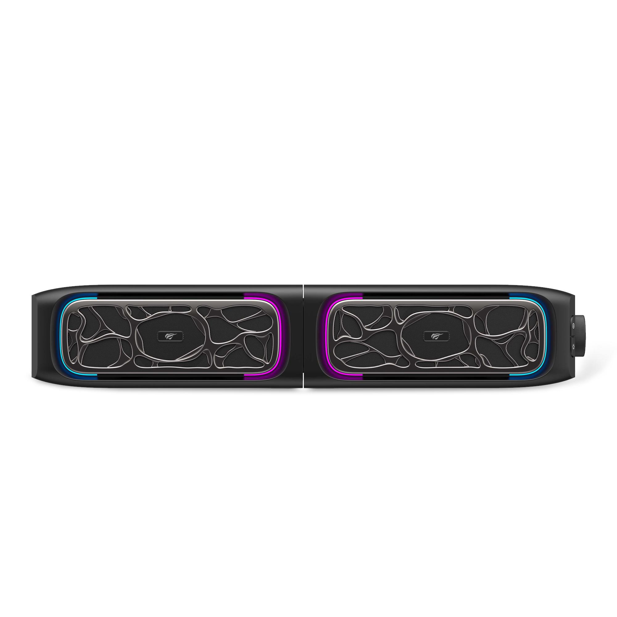 Стерео колонки ігрові HAVIT HV-SK215 USB+BT Black — фото 3 з 8