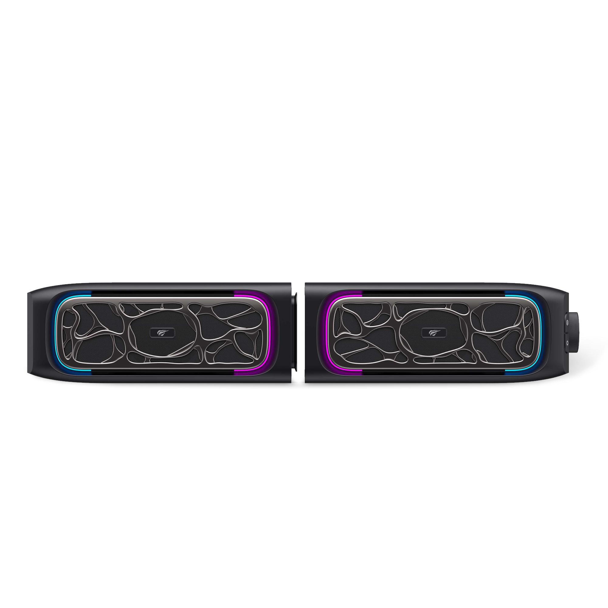 Стерео колонки ігрові HAVIT HV-SK215 USB+BT Black — фото 4 з 8