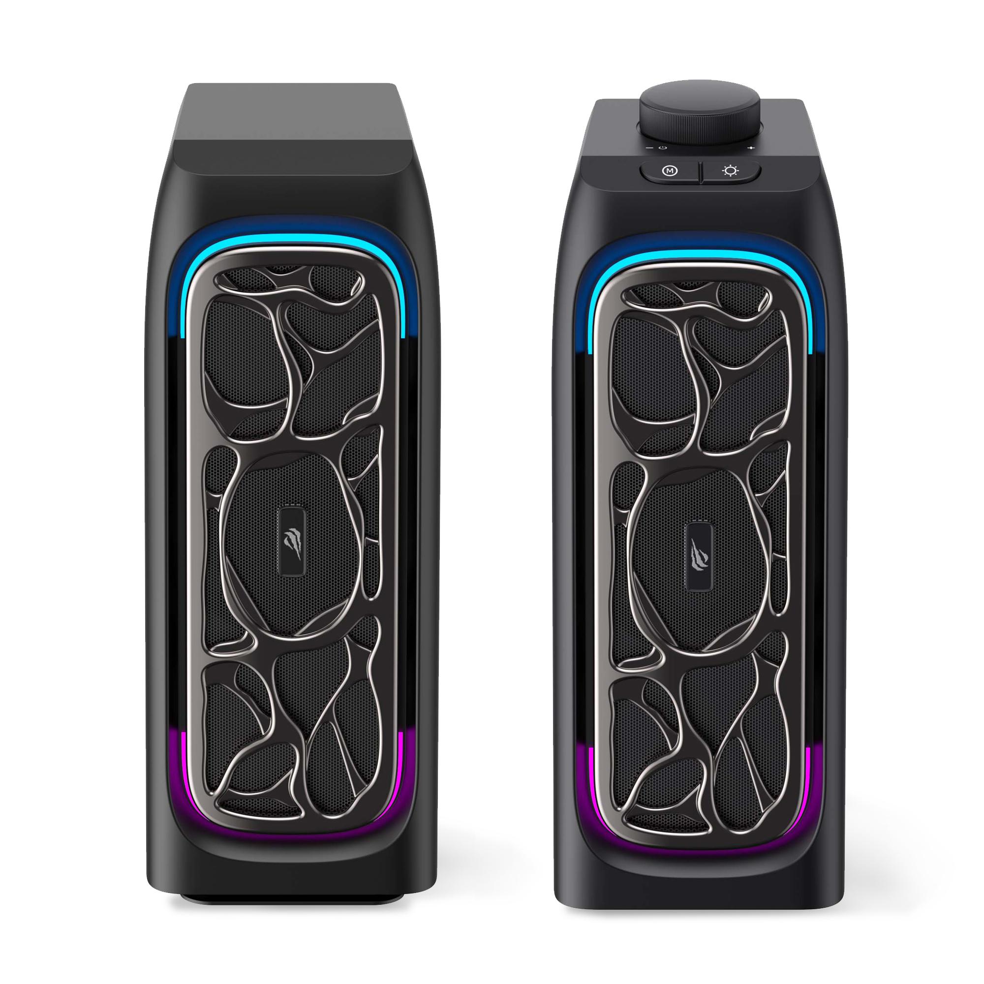 Стерео колонки ігрові HAVIT HV-SK215 USB+BT Black — фото 7 з 8