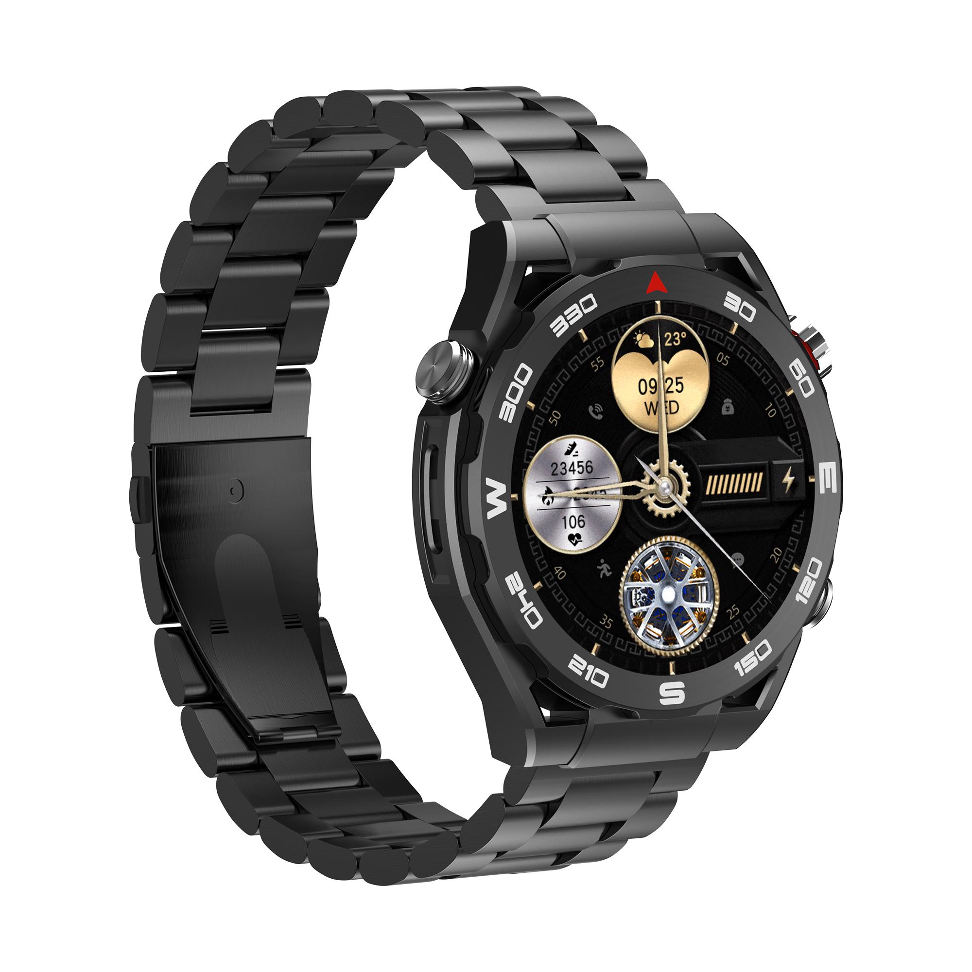 Смарт годинник HAVIT HV-M9030 Ultra IP68 Bluetooth Call Black — фото 3 з 5