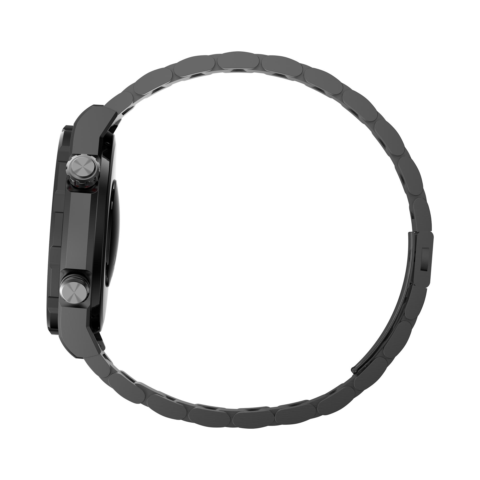 Смарт годинник HAVIT HV-M9030 Ultra IP68 Bluetooth Call Black — фото 4 з 5