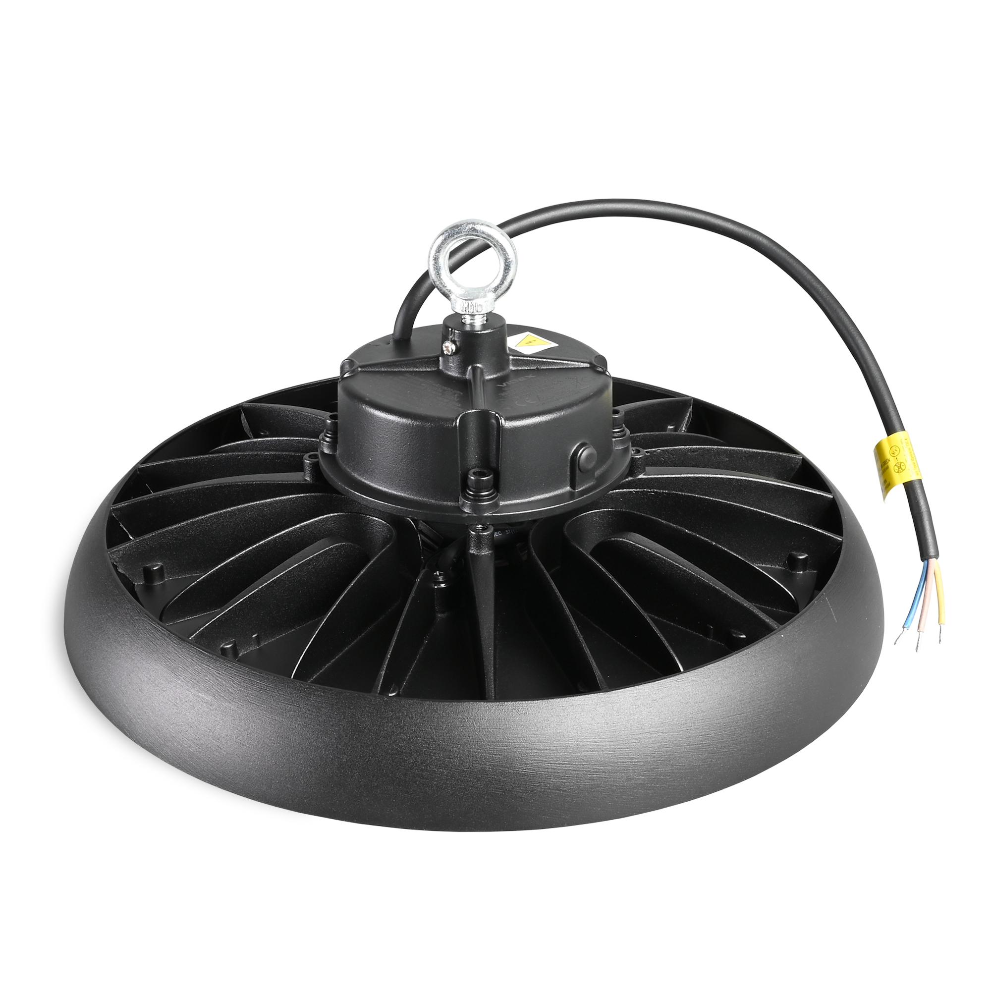 LED світильник висотний ХайБей VIDEX 200W 5000K 36000Lm Чорний — фото 5 з 6
