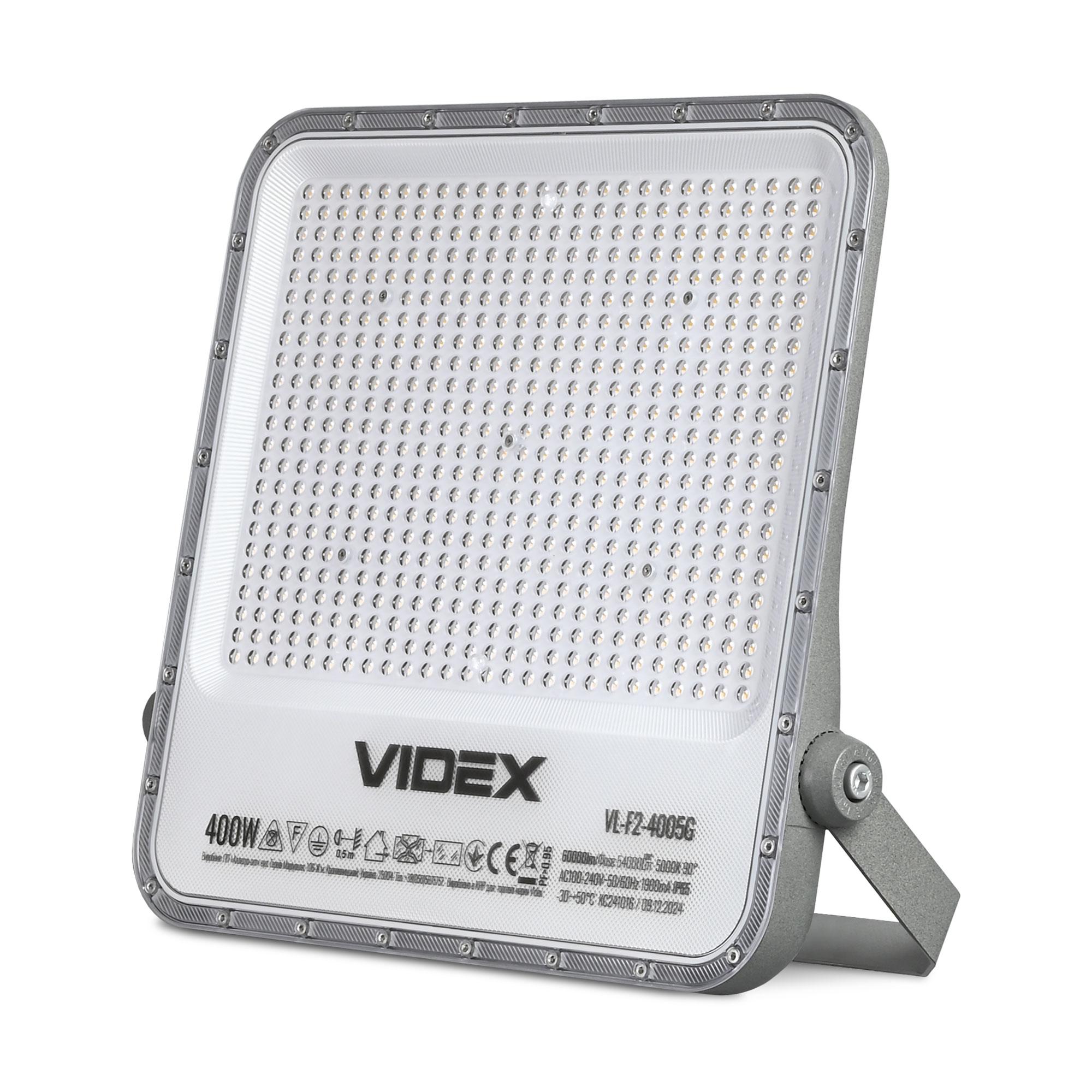 LED прожектор VIDEX PREMIUM F2 400W 5000K 220V — фото 2 з 7