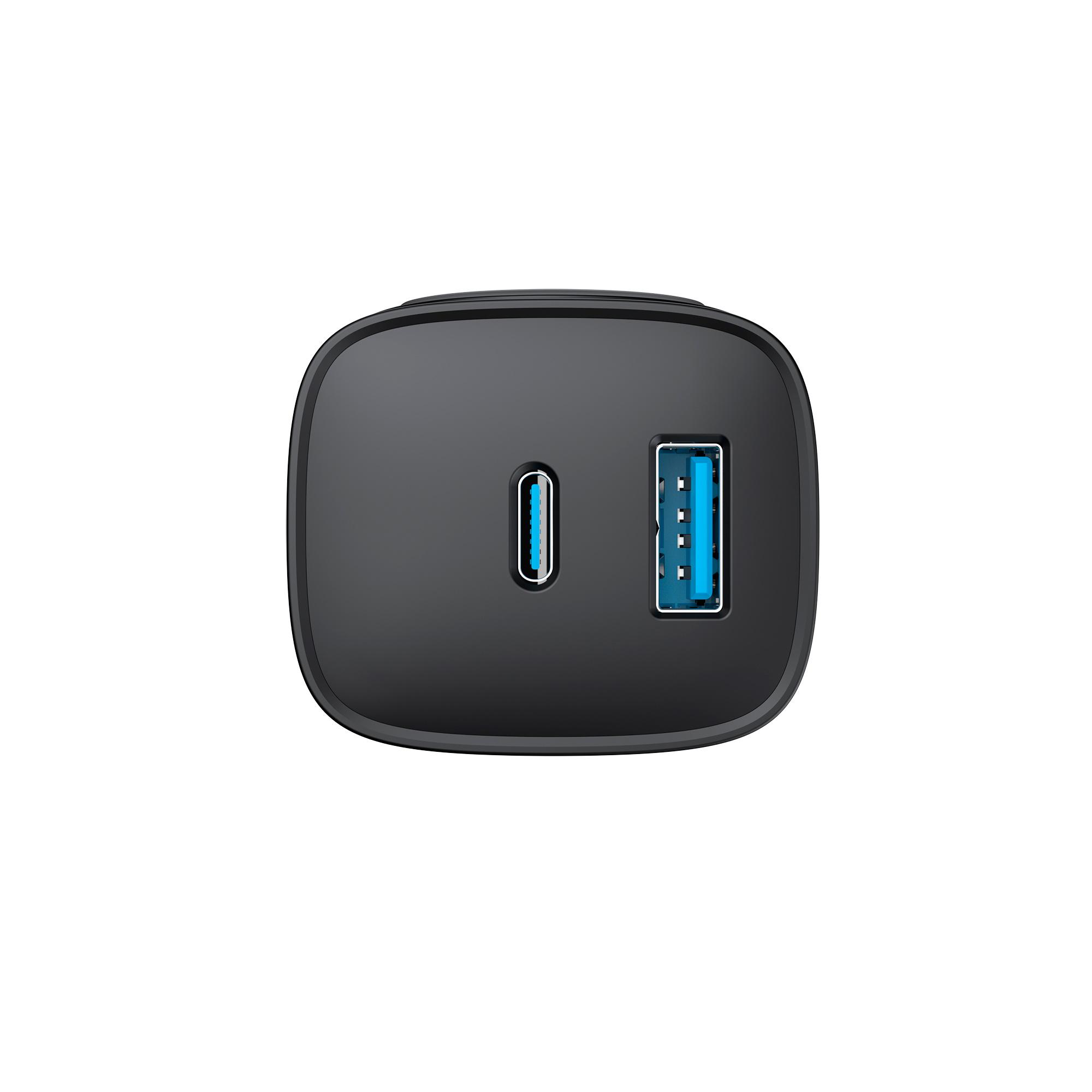 Зарядний пристрій HAVIT HV-UC132 22W USB-A+USB-C+Watch Charger Black — фото 4 з 7