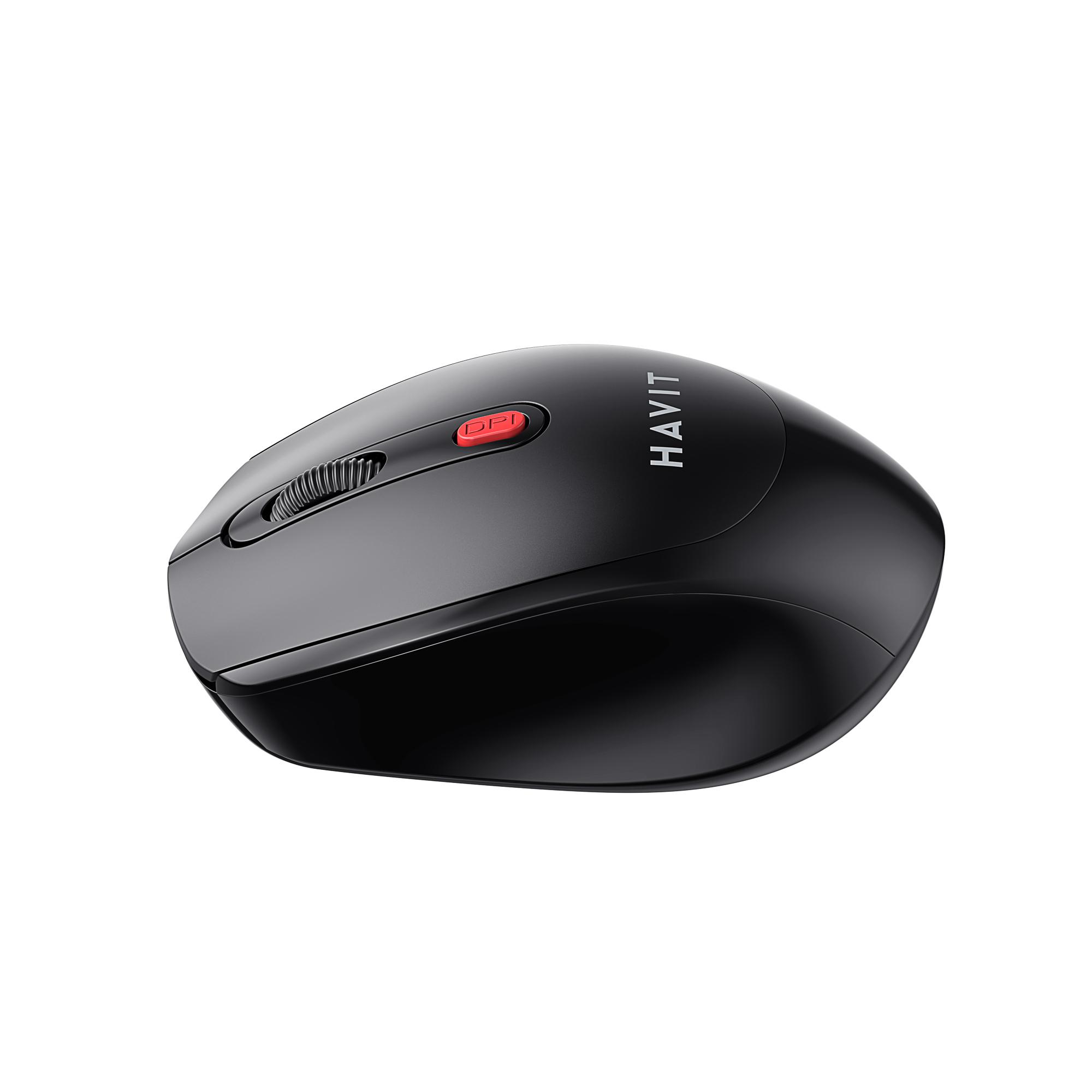 Бездротова миша HAVIT MS10RF Black — фото 2 з 5