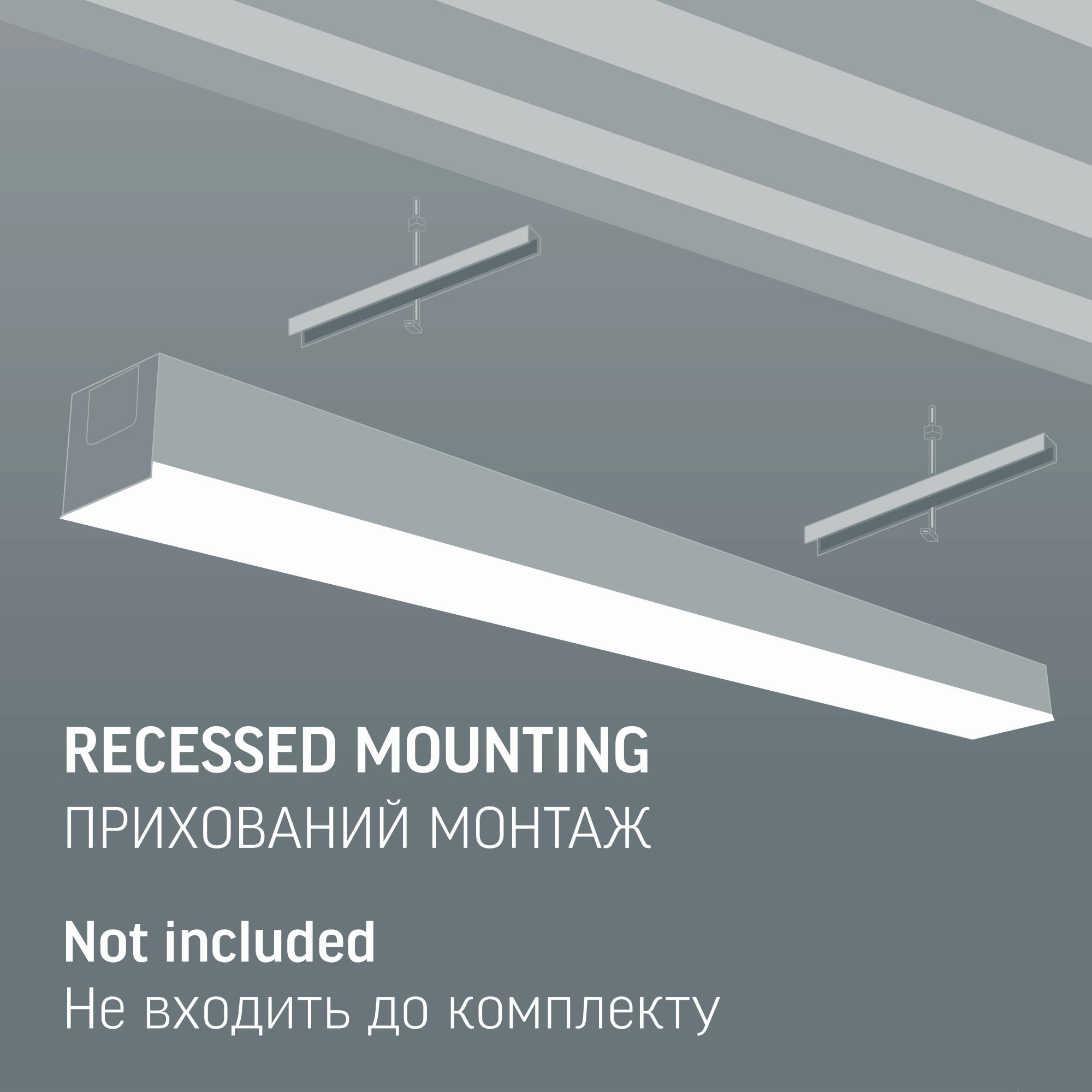 LED світильник лінійний VIDEX BN03 50W 1.2М 5000K 220V Black — фото 20 з 23