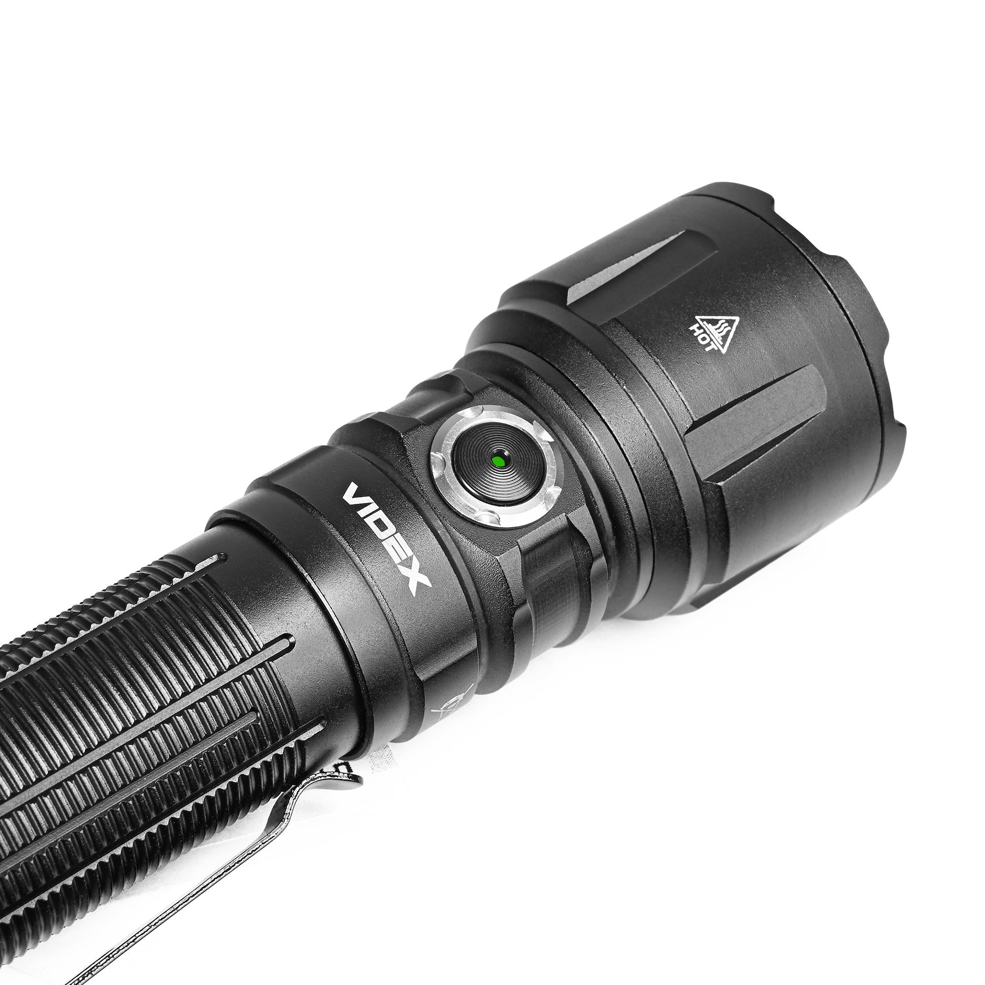 Портативний світлодіодний ліхтарик VIDEX VLF-A376 3600Lm 5000K — фото 6 з 21