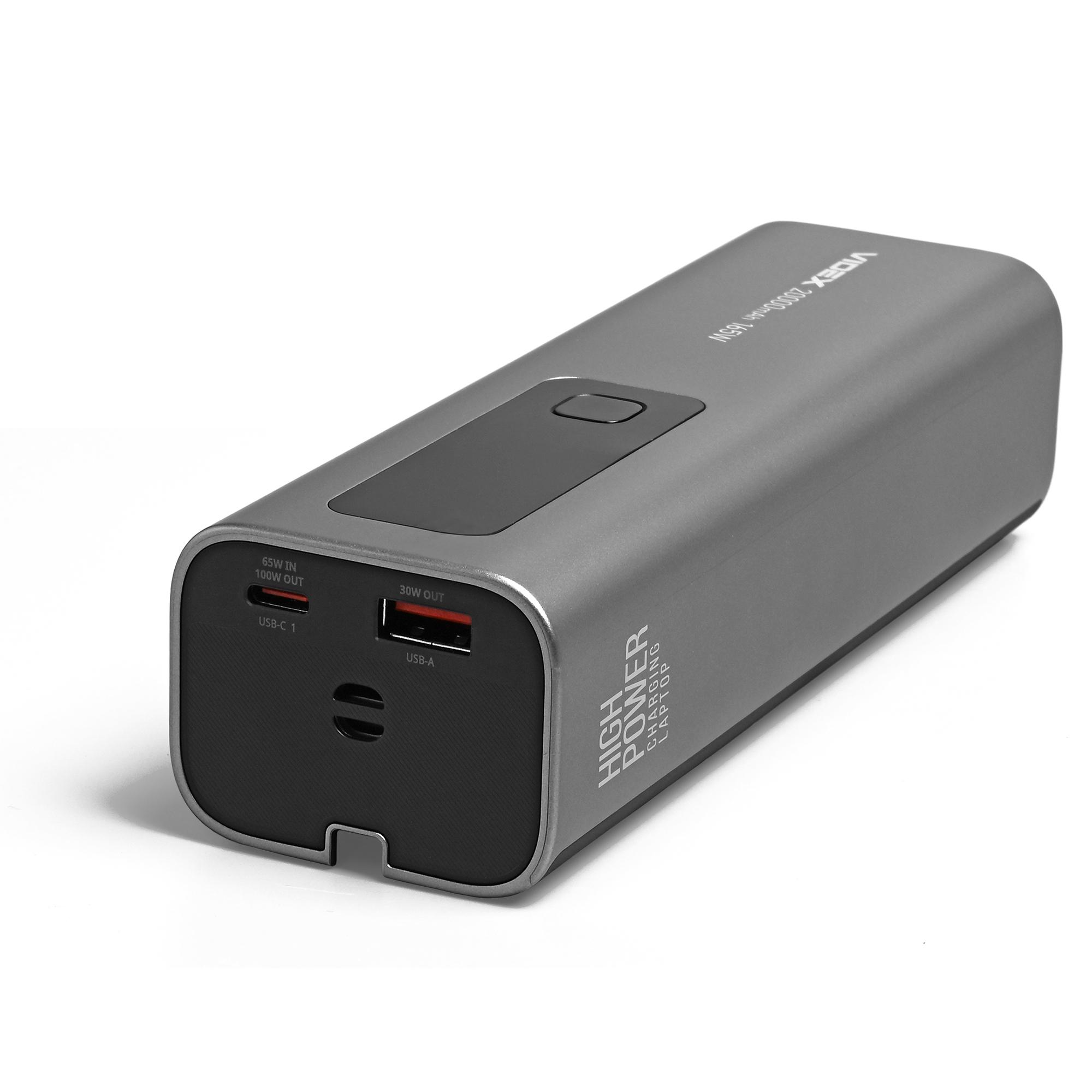 Повербанк 20000mAh VIDEX VPB-366 165W PD100W +Display — фото 6 з 17