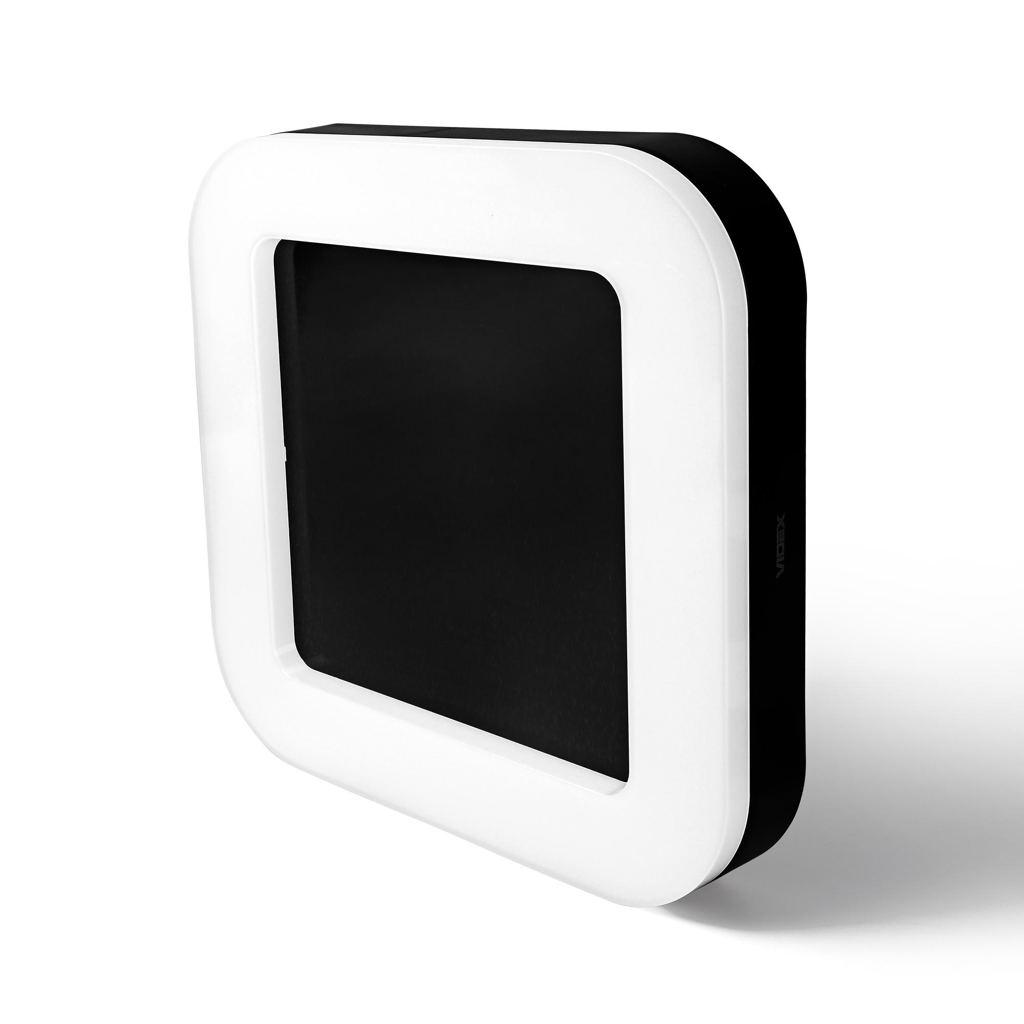 LED світильник ART IP65 квадратний VIDEX 30W 5000K Black — фото 2 з 11