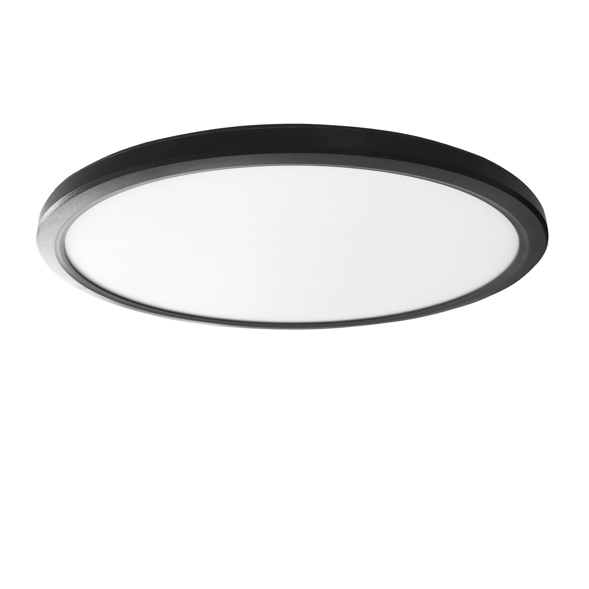 LED світильник з декоративною підсвіткою VIDEX DL5R 22W 3000K-4000K-5000K Black — фото 2 з 10