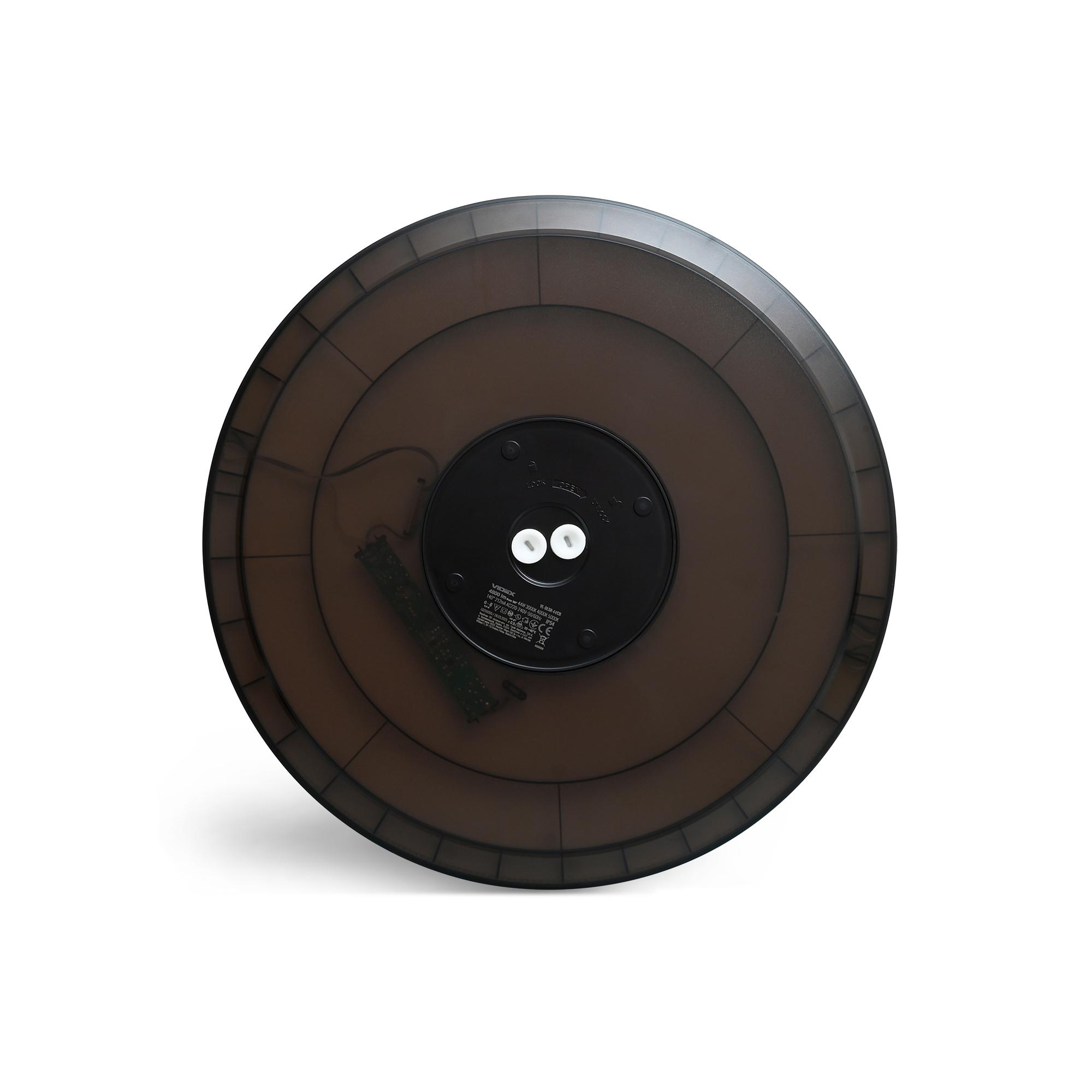 LED світильник з декоративною підсвіткою VIDEX DL5R 44W 3000K-4000K-5000K Black — фото 3 з 9
