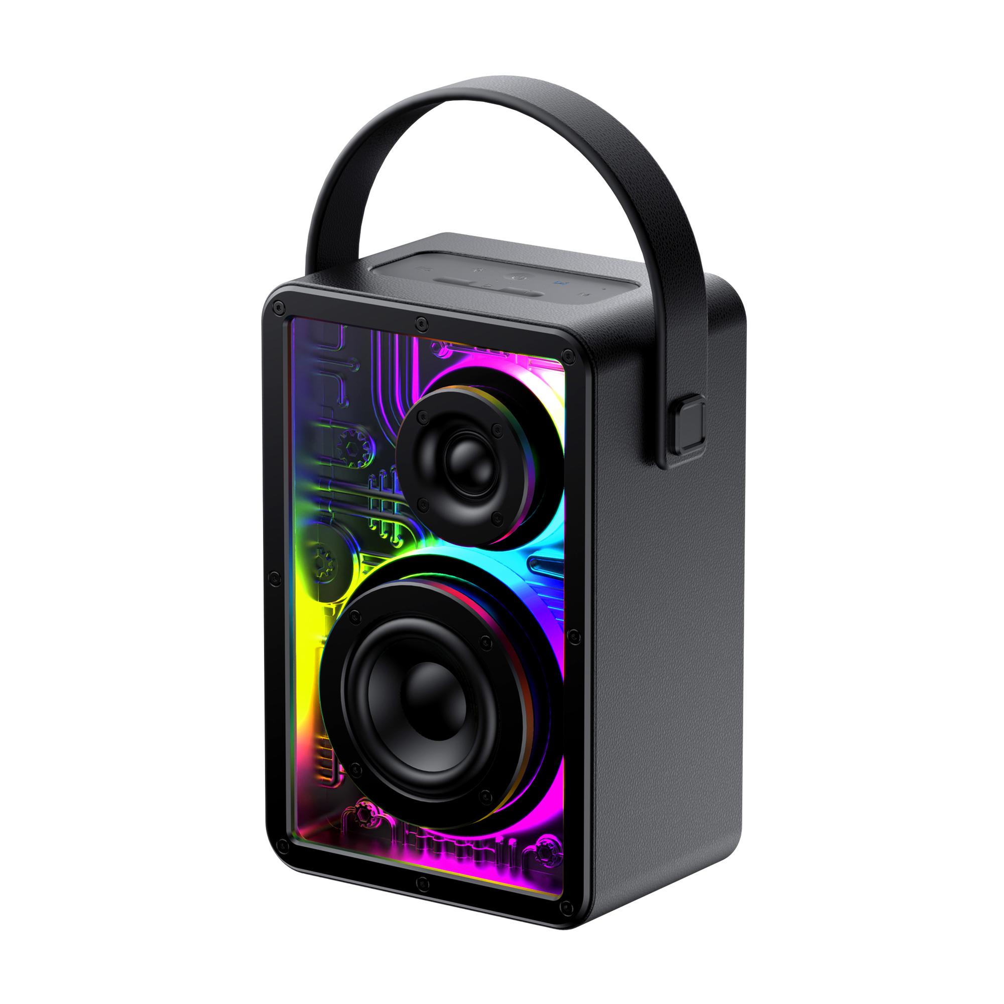 Портативна колонка HAVIT SK861BT 50W RGB Black — фото 2 з 13
