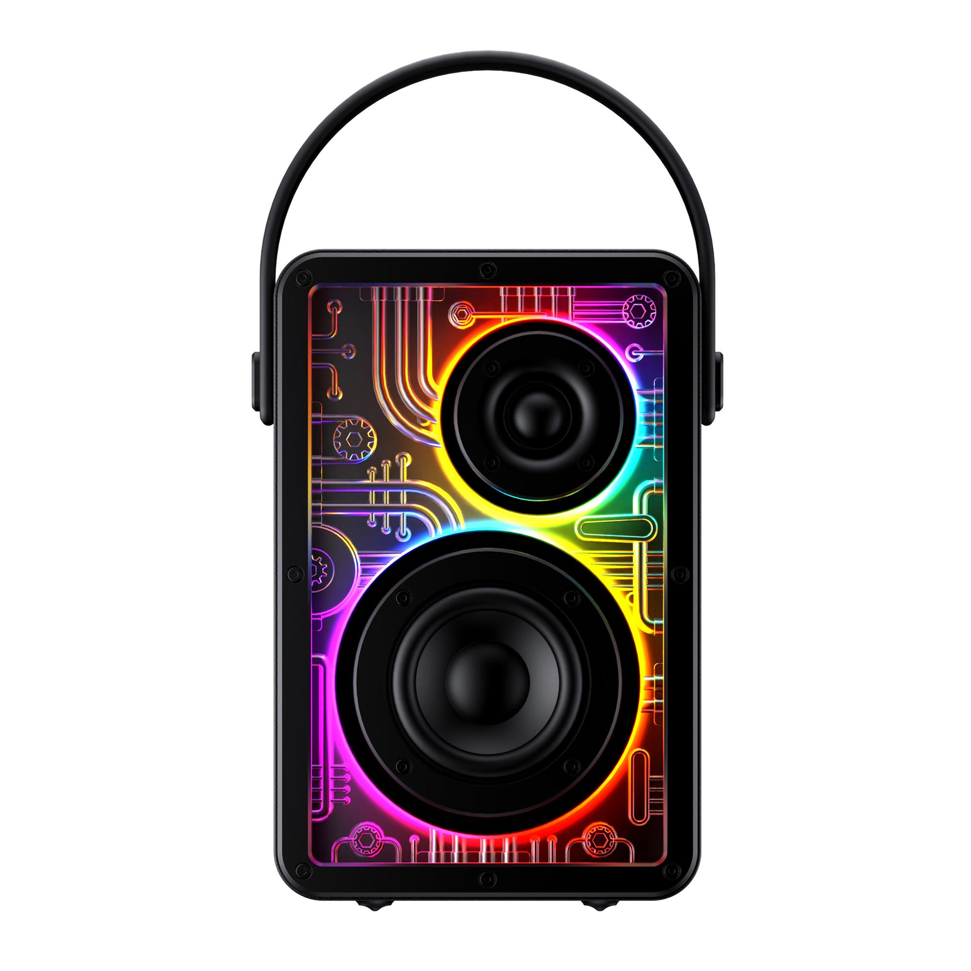 Портативна колонка HAVIT SK861BT 50W RGB Black — фото 7 з 13