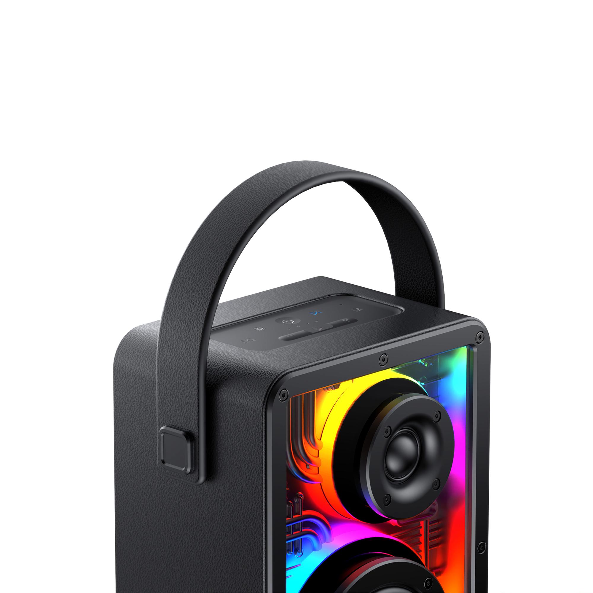 Портативна колонка HAVIT SK861BT 50W RGB Black — фото 4 з 13