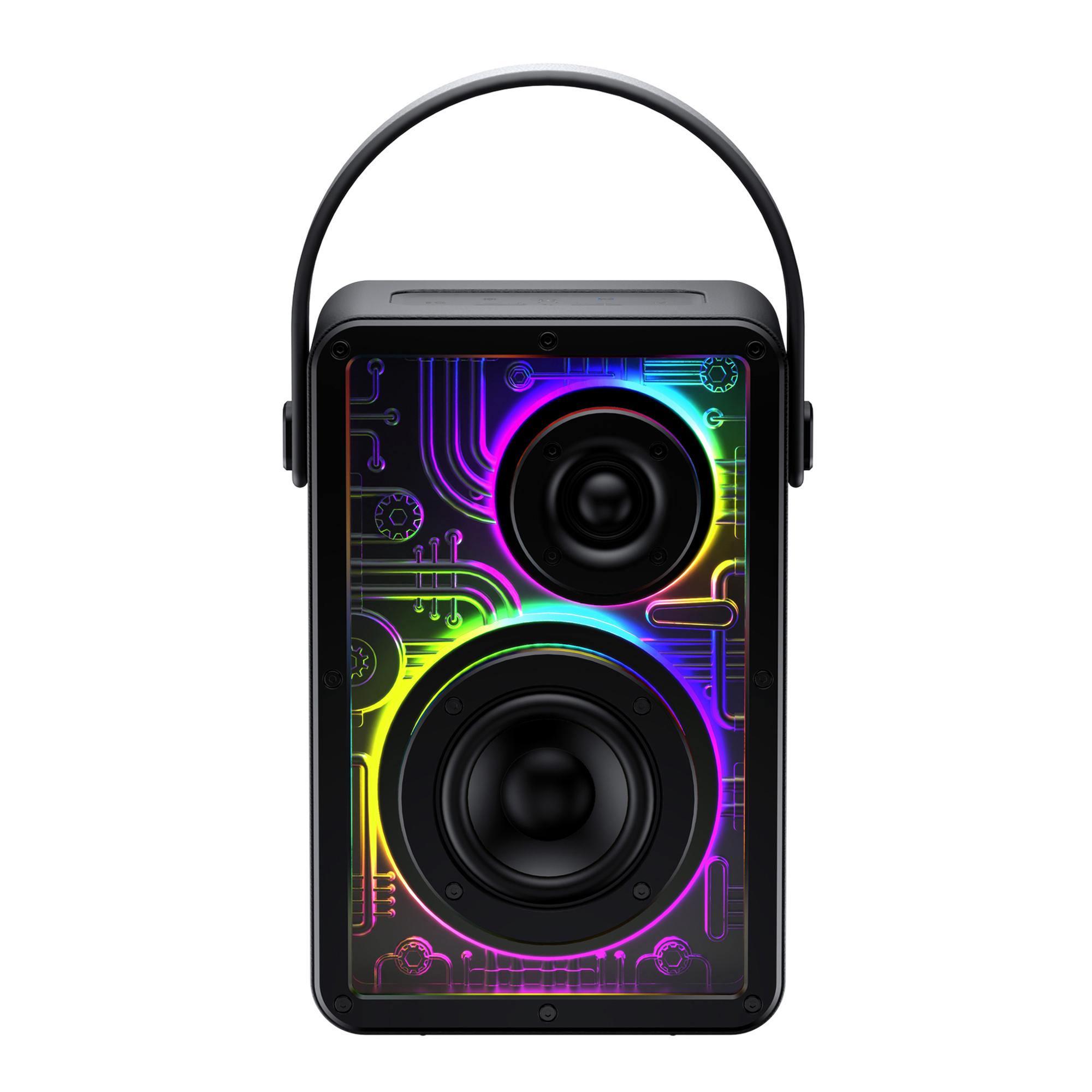 Портативна колонка HAVIT SK861BT 50W RGB Black — фото 13 з 13