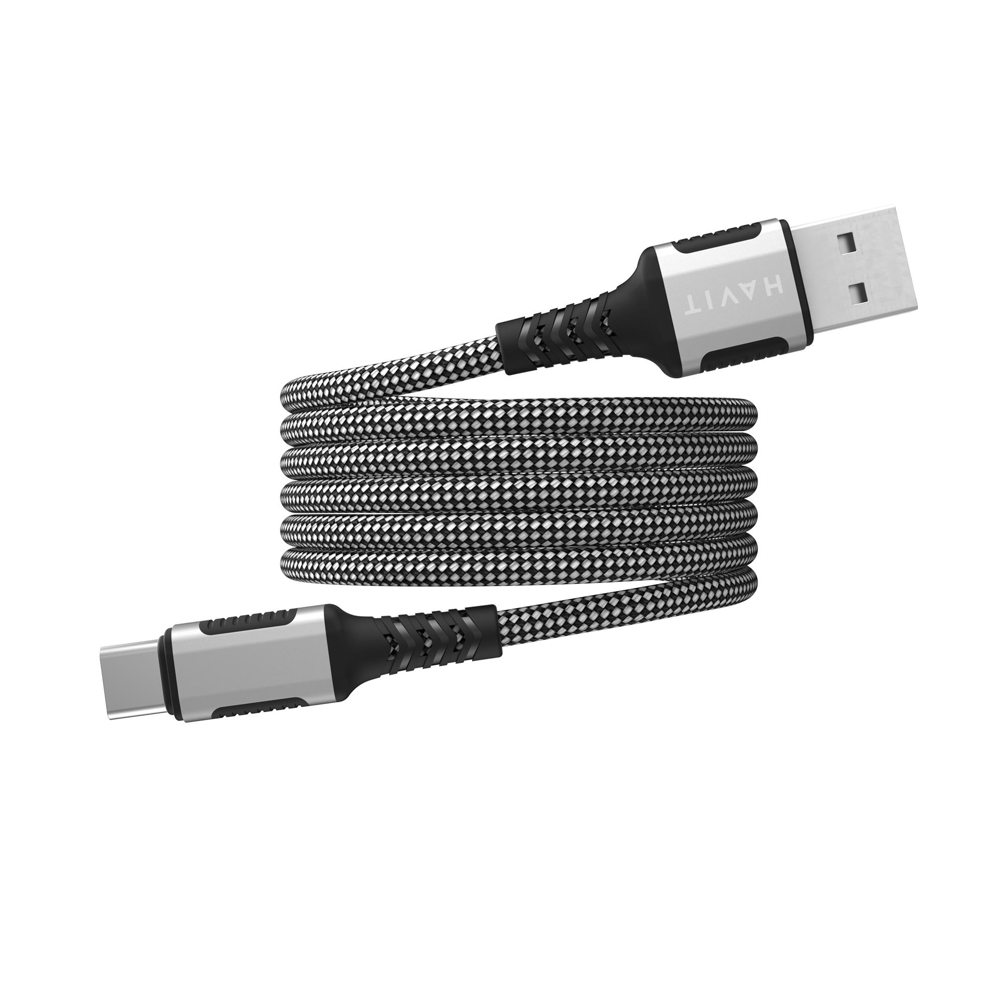 Кабель USB - USB-C HAVIT CB6300 3A 1м ( магнітний) — photo 2 of 3