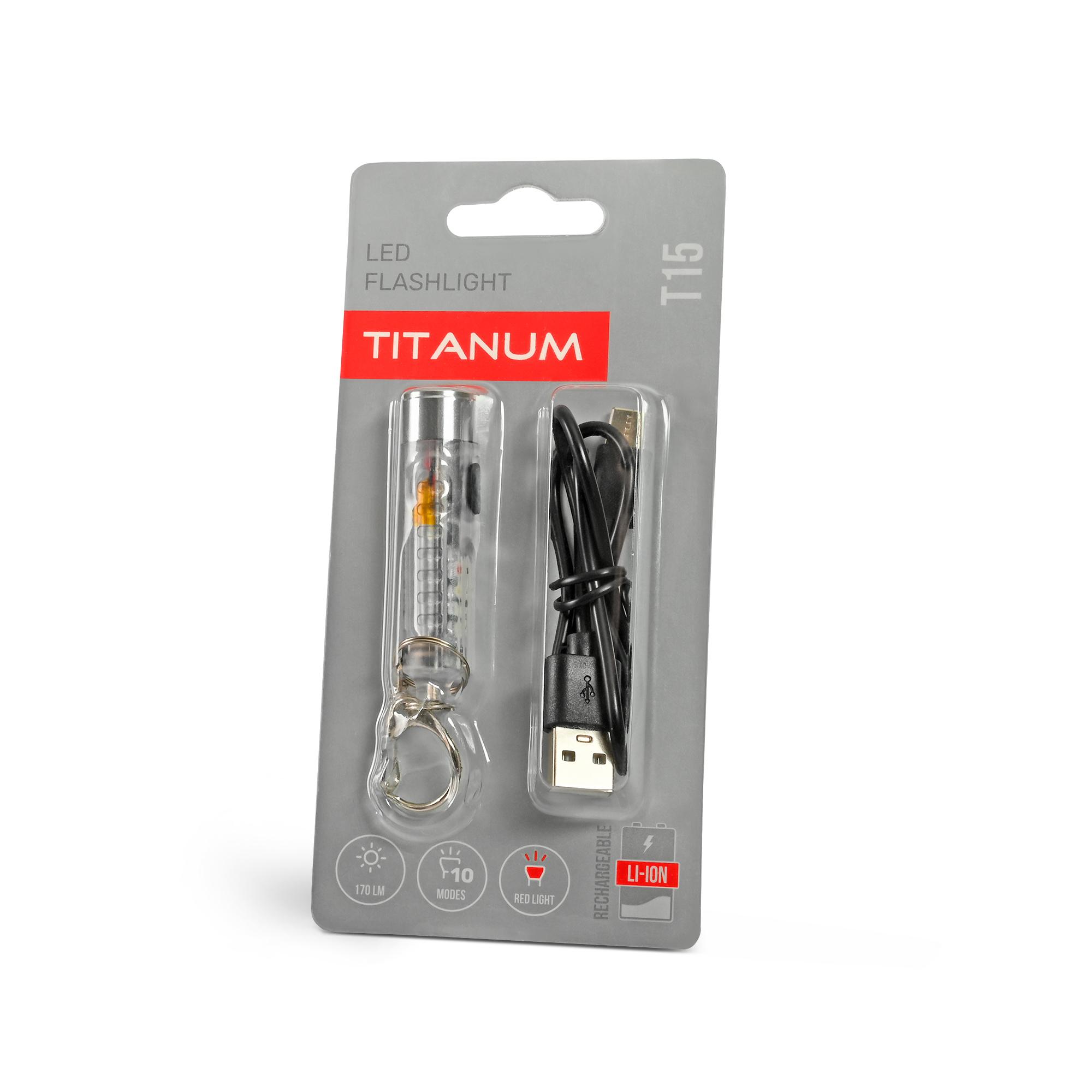 Портативний світлодіодний ліхтарик TITANUM TLF-T15 — фото 16 з 16