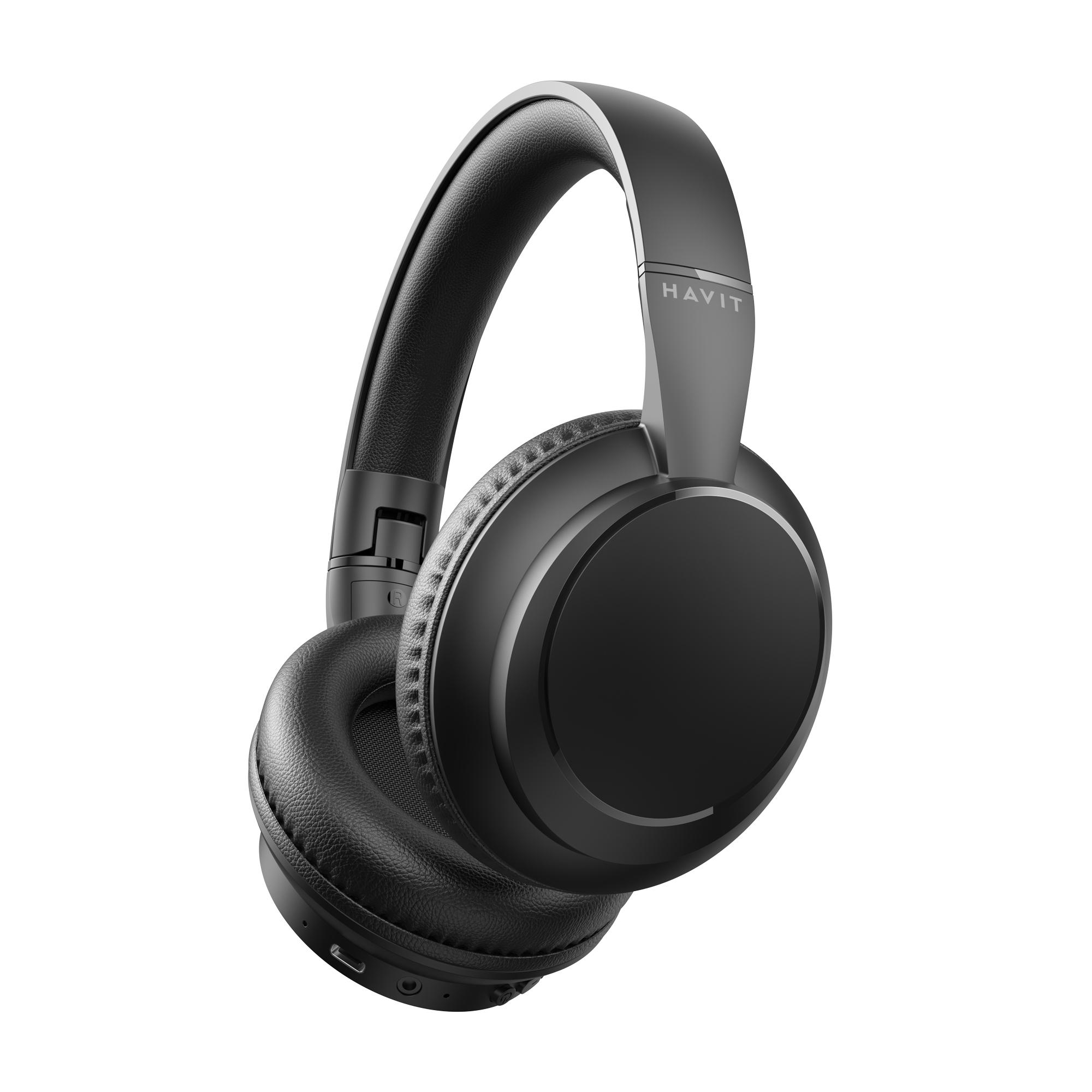Навушники накладні бездротові HAVIT H619BT Black — фото 5 з 5